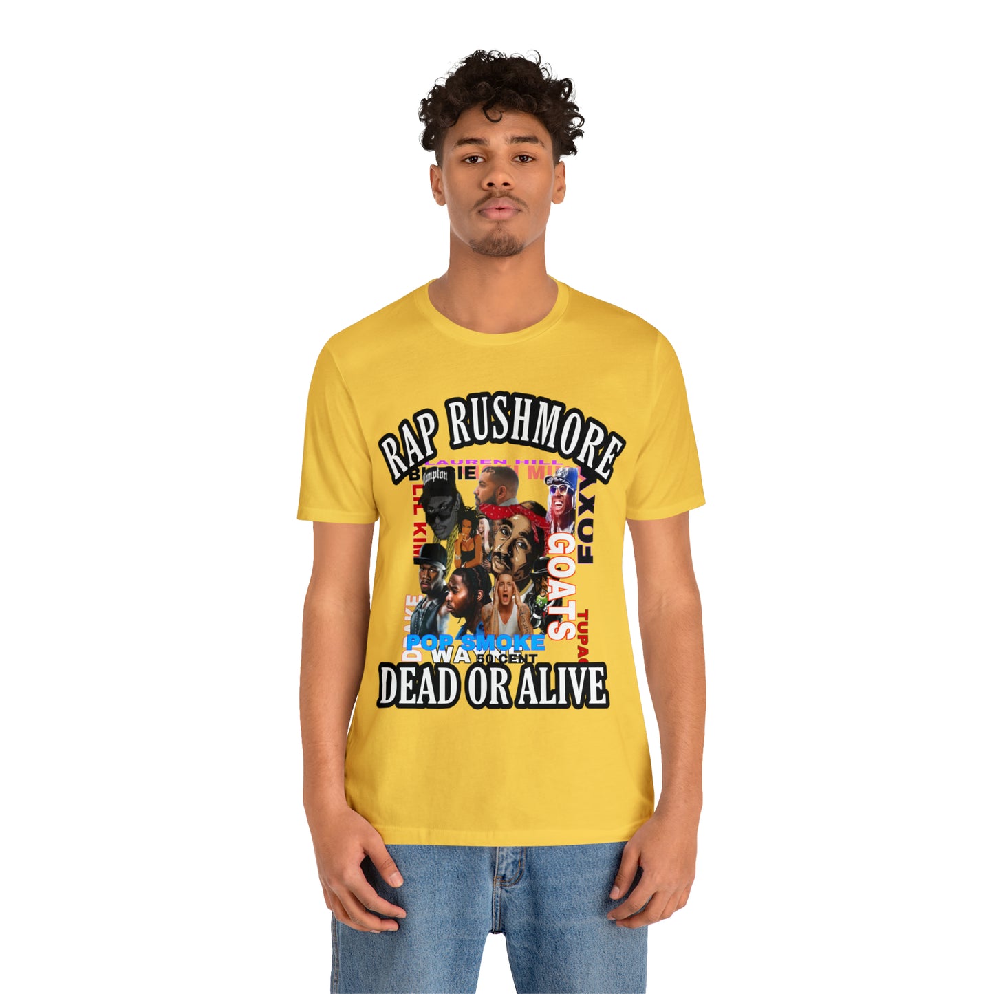 Rap RushMore  Short Sleeve Tee