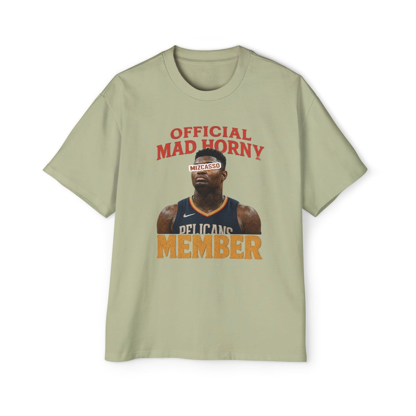 Funny Oversized Tee - Official Mad Horny Member