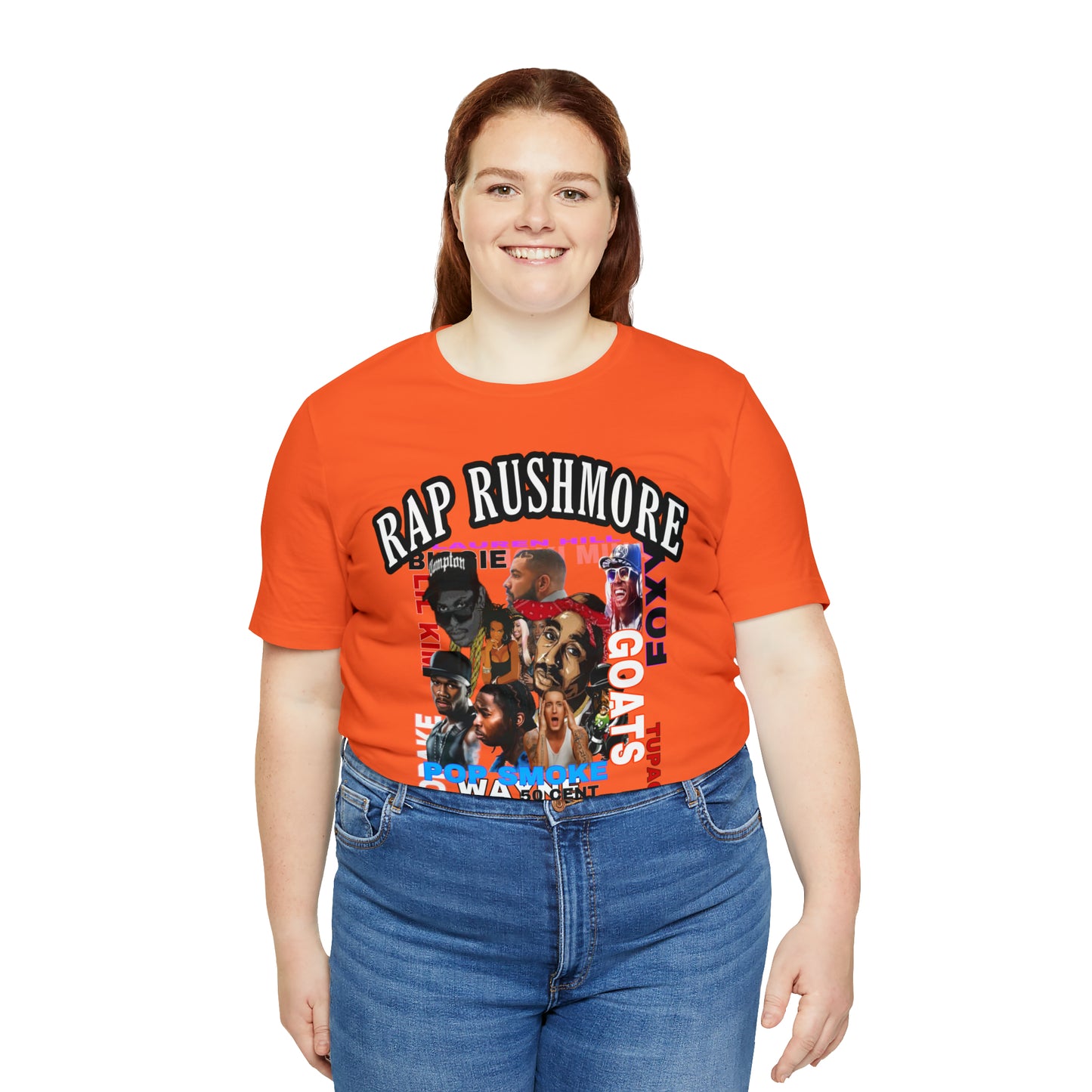 Rap RushMore  Short Sleeve Tee