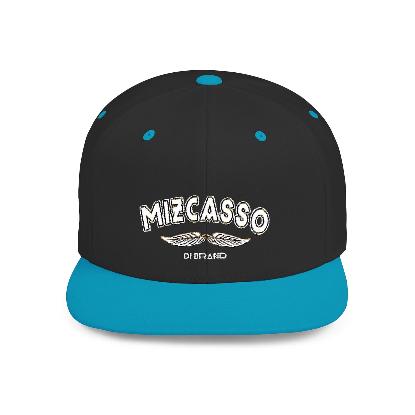 MIECASSO Flat Bill Snapback Cap - Stylish Casual Headwear