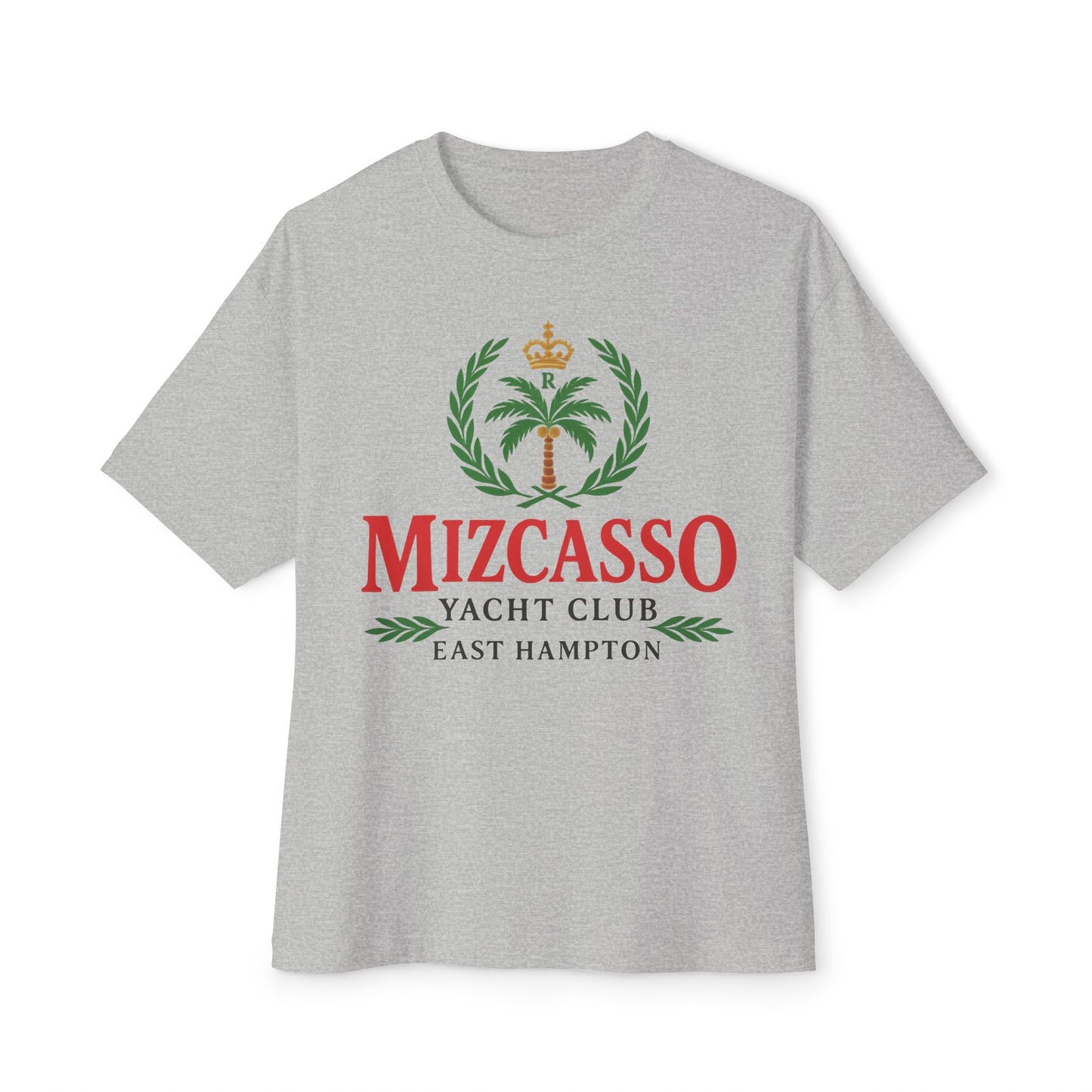 Mizcasso Yacht Club Oversized Tee - Casual Summer Style