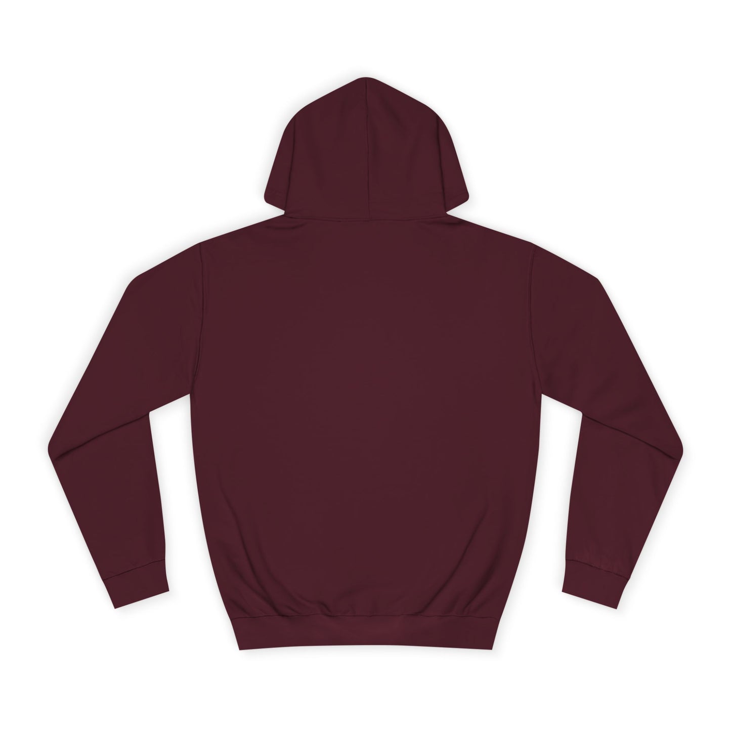 MB Lightning Hoodie — College Crew Pullover with Bold Red Initials