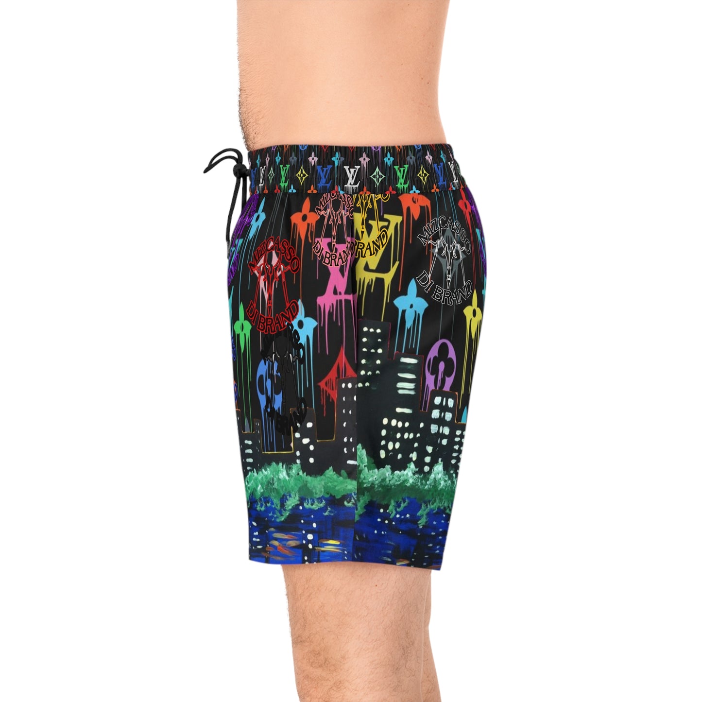 Men's Mid-Length Swim Shorts mizcasso