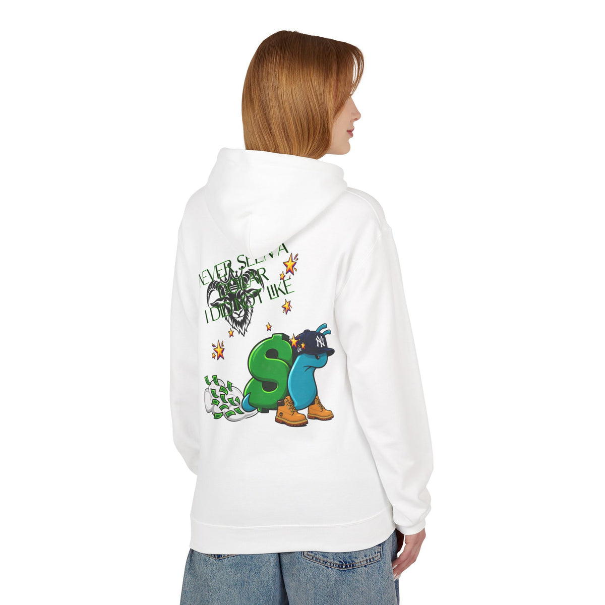 Never Sell a Snek Hoodie — Streetwear Graphic Pullover with Sneaky S Logo