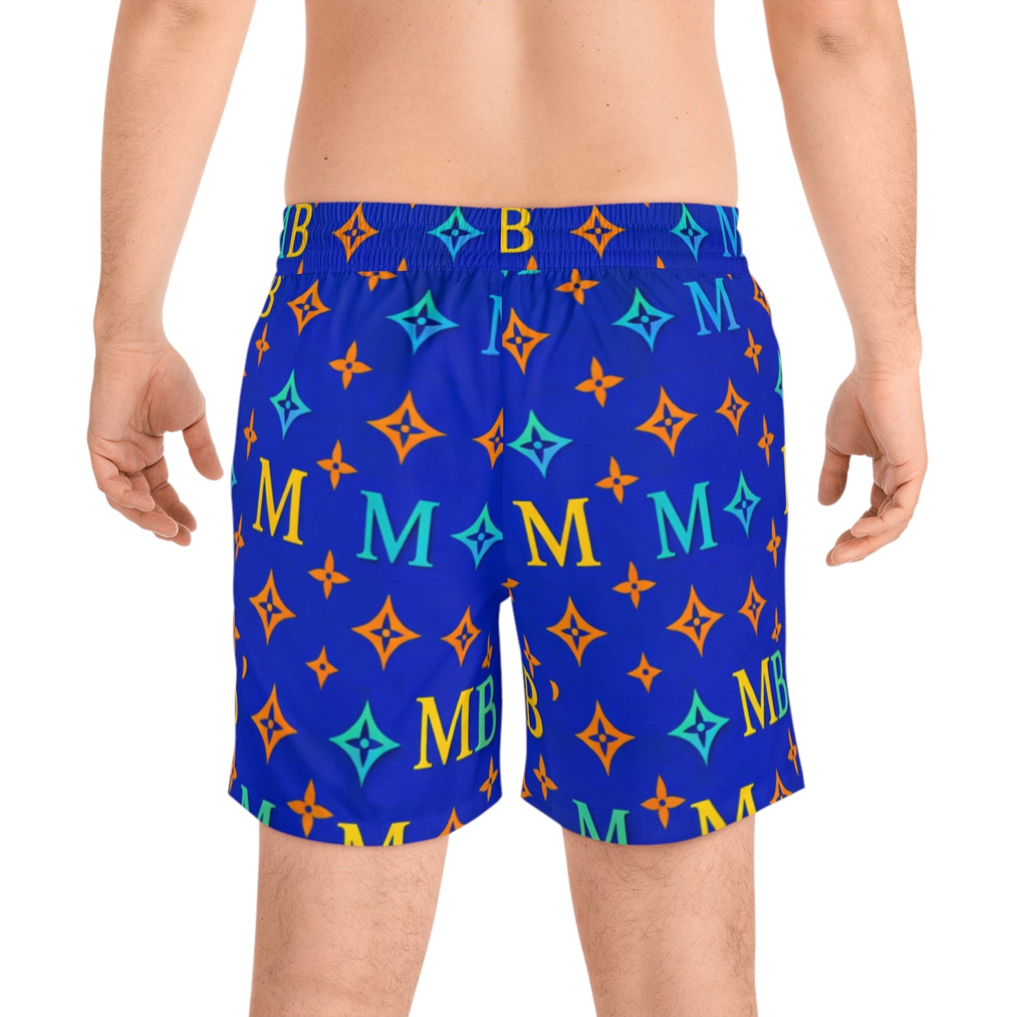 Men's Mid-Length Swim Shorts (AOP)