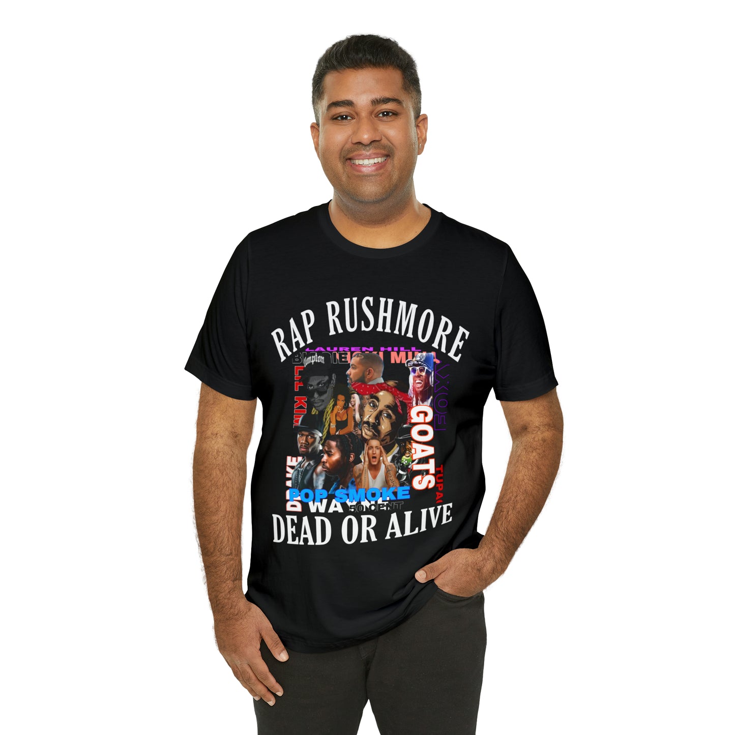 Rap RushMore  Short Sleeve Tee