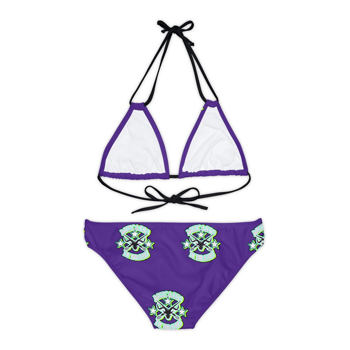 Strappy Bikini Set (AOP)