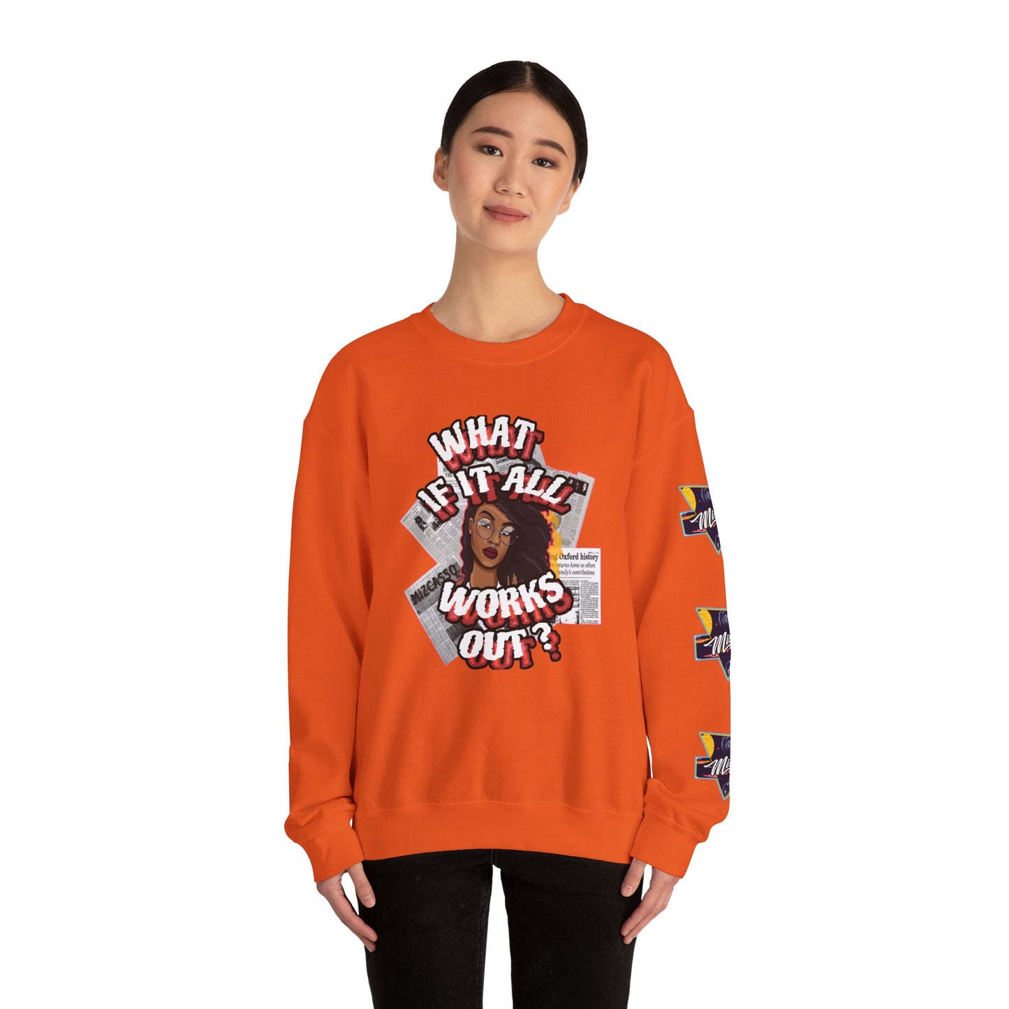 Black Girls rock Crewneck Sweatshirt