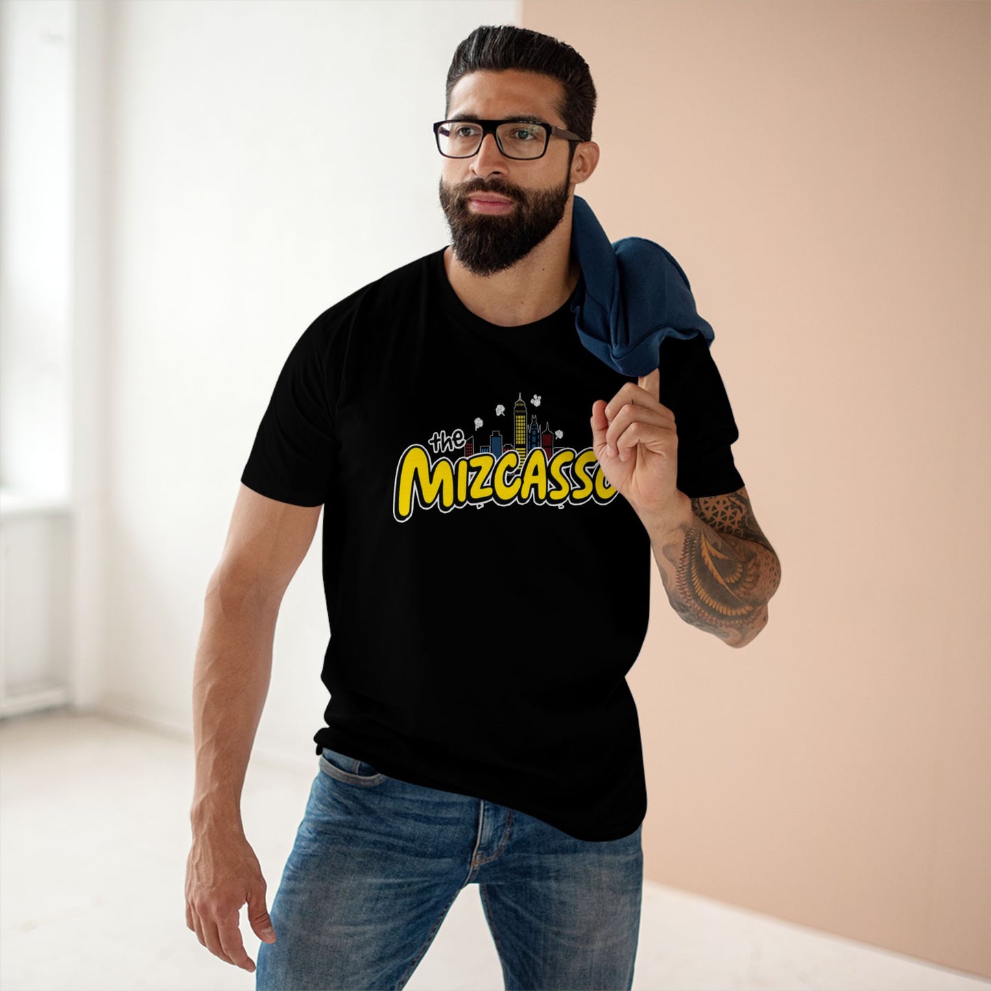 City Vibe T-Shirt – The Mizcasso Graphic Tee, Casual Wear, Urban Fashion, Gift for Friends, Summer Style