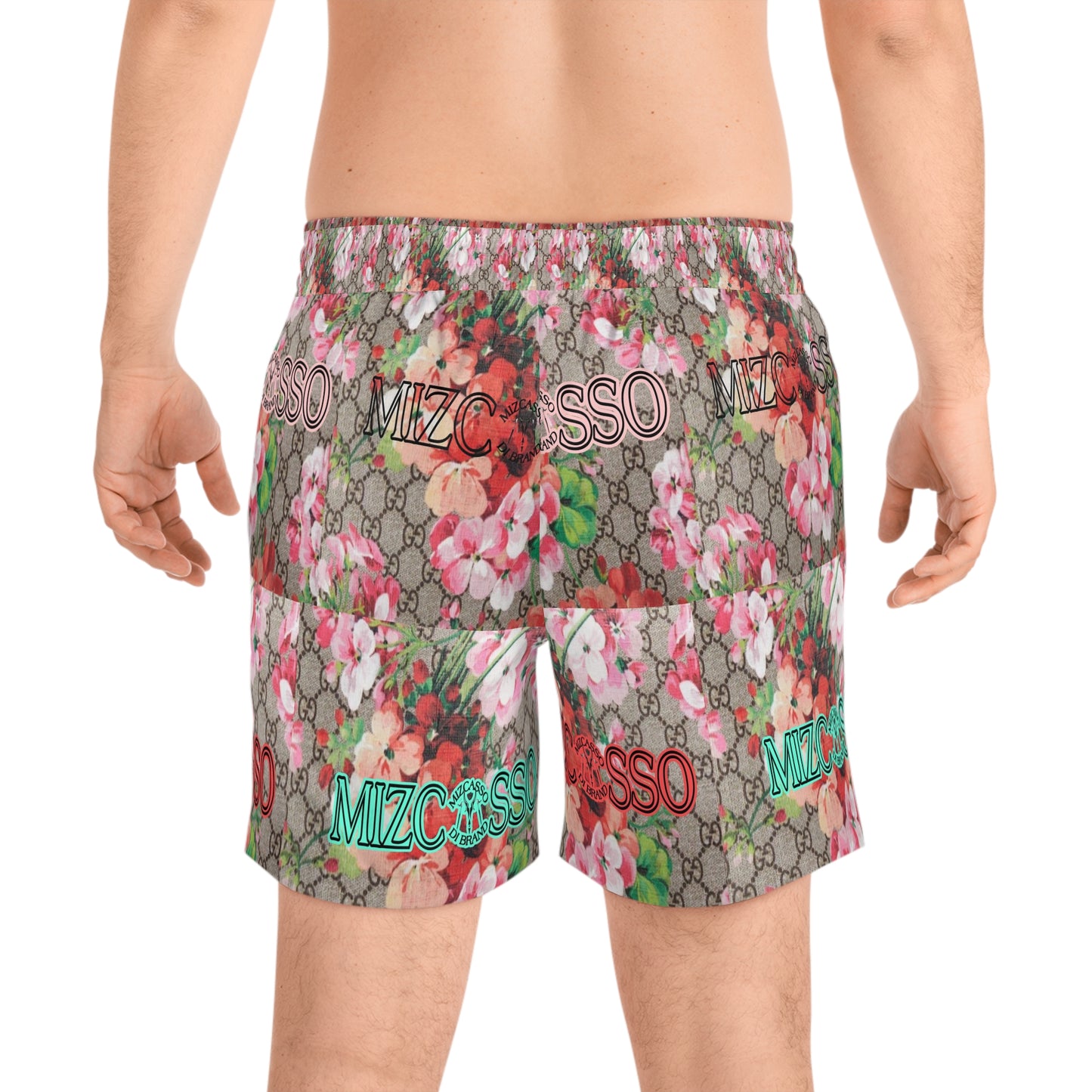 Men's Mid-Length Swim Shorts (AOP)