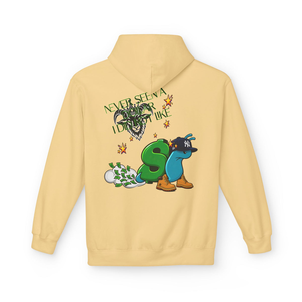 Never Sell a Snek Hoodie — Streetwear Graphic Pullover with Sneaky S Logo