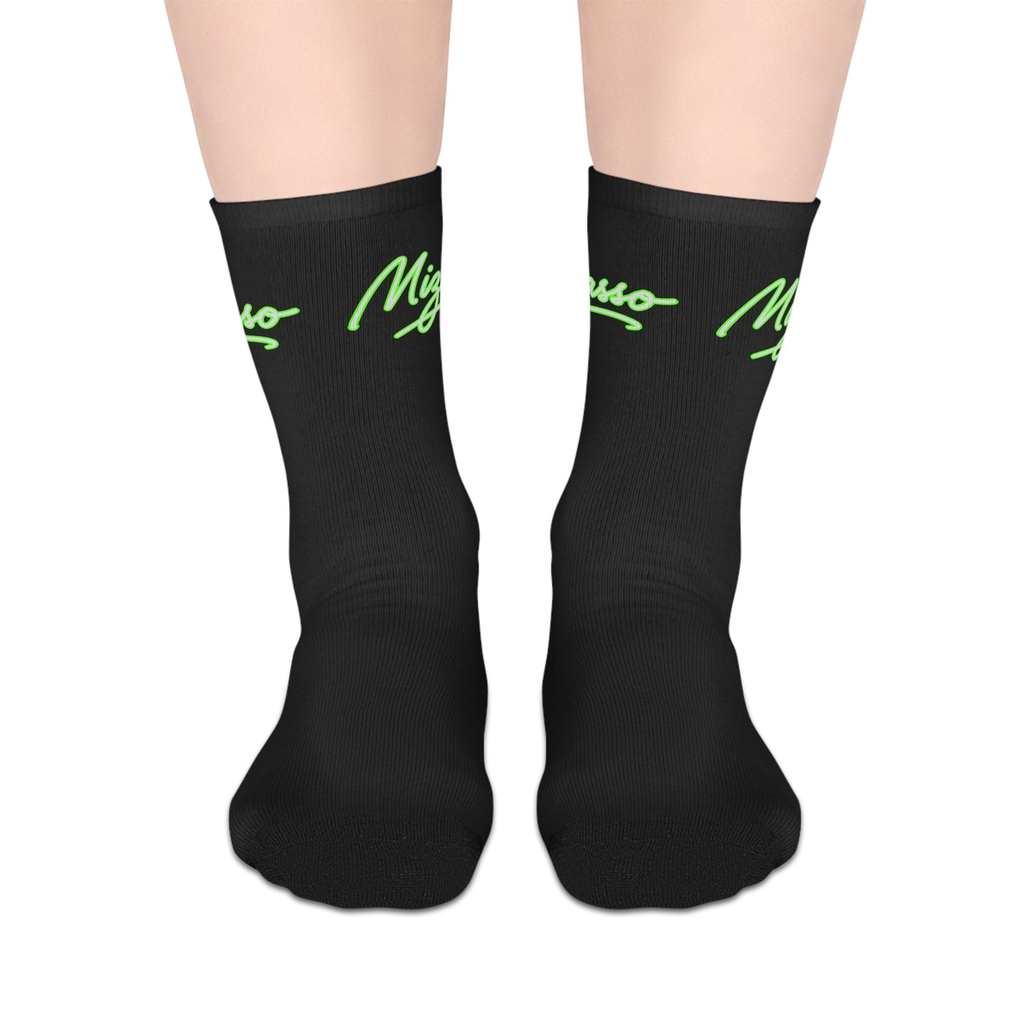 Trendy Mid-Length Socks with Minimalist 'Migasso' Print - Comfy Footwear, Perfect for Everyday Wear, Gift Ideas, Casual Style, Unisex, [...]