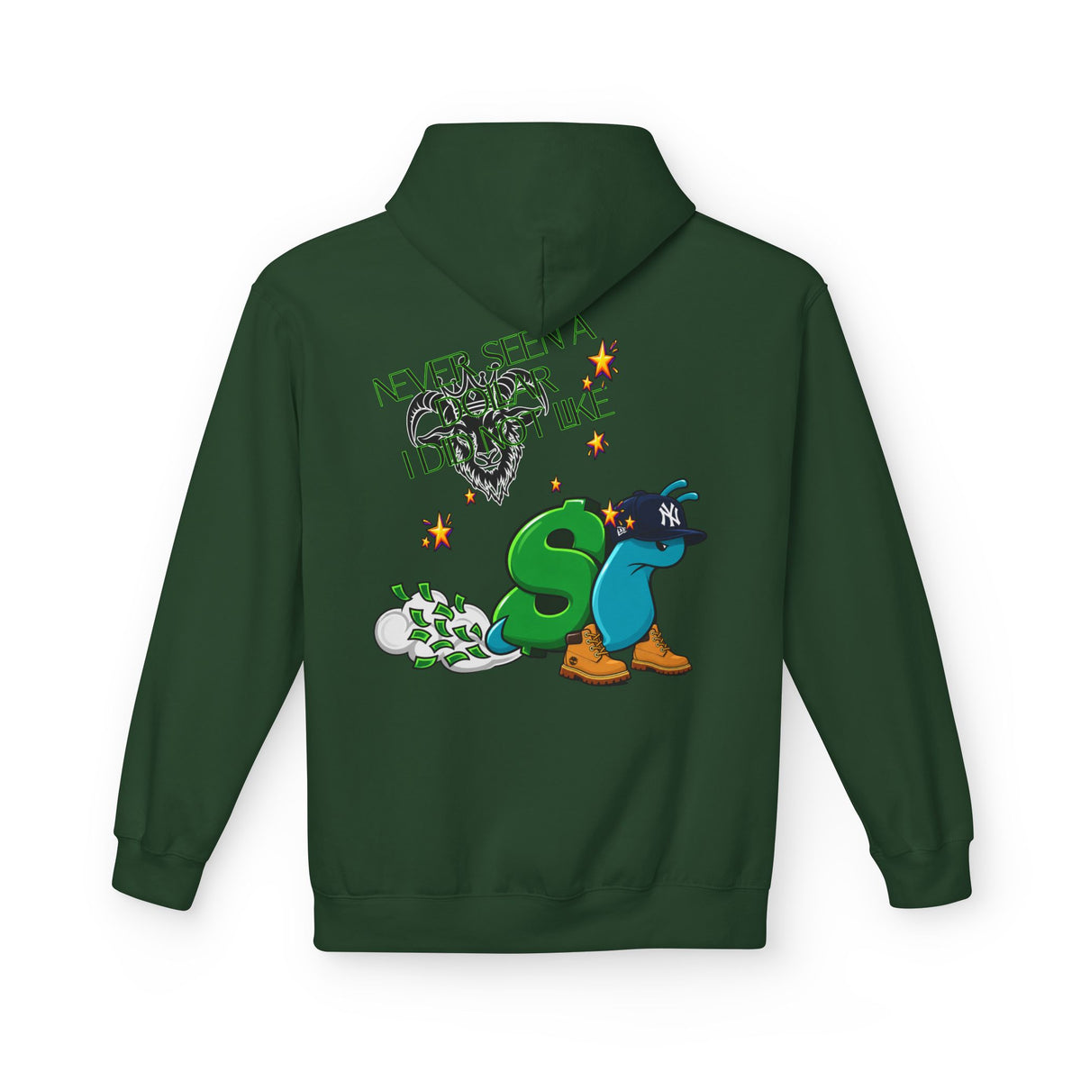 Never Sell a Snek Hoodie — Streetwear Graphic Pullover with Sneaky S Logo