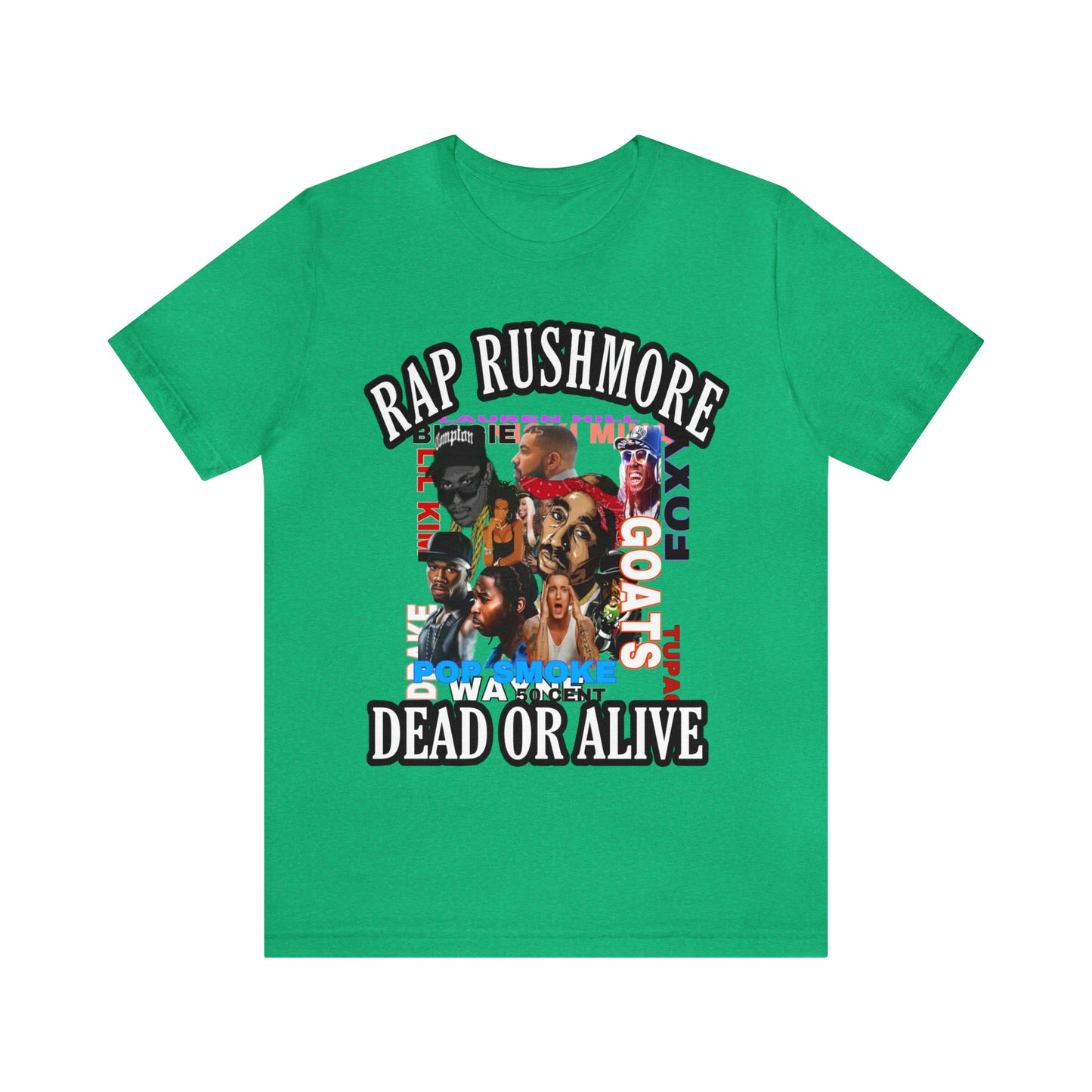 Rap RushMore  Short Sleeve Tee