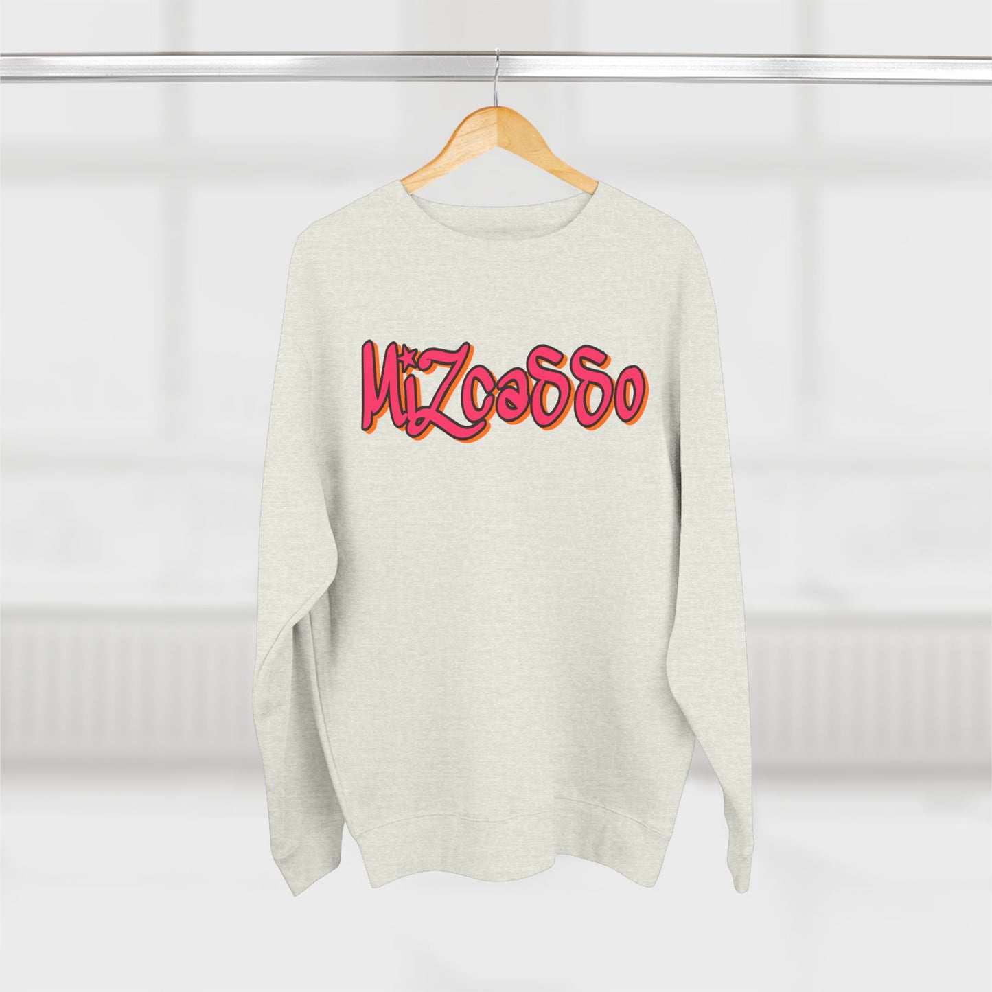 Trendy Unisex Crewneck Sweatshirt with Bold Design - Perfect for Casual Outings and Everyday Comfort