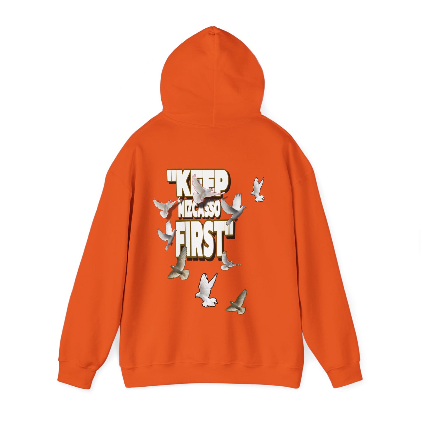 KEEP MIZCASSO FIRST  Hooded Sweatshirt