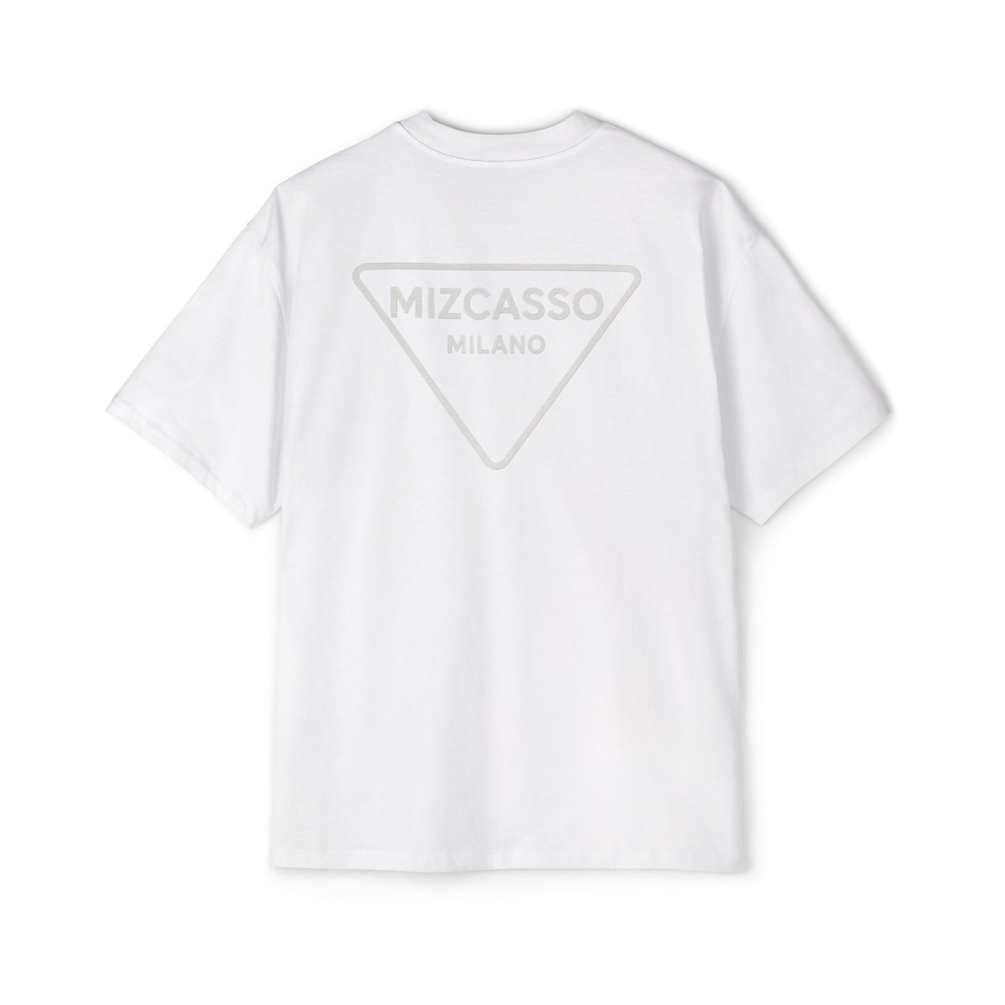 Men's Heavy Oversized Tee - Casual Chic Style with Mizcasso Milano Design