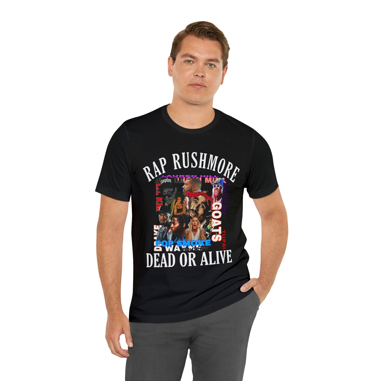 Rap RushMore  Short Sleeve Tee