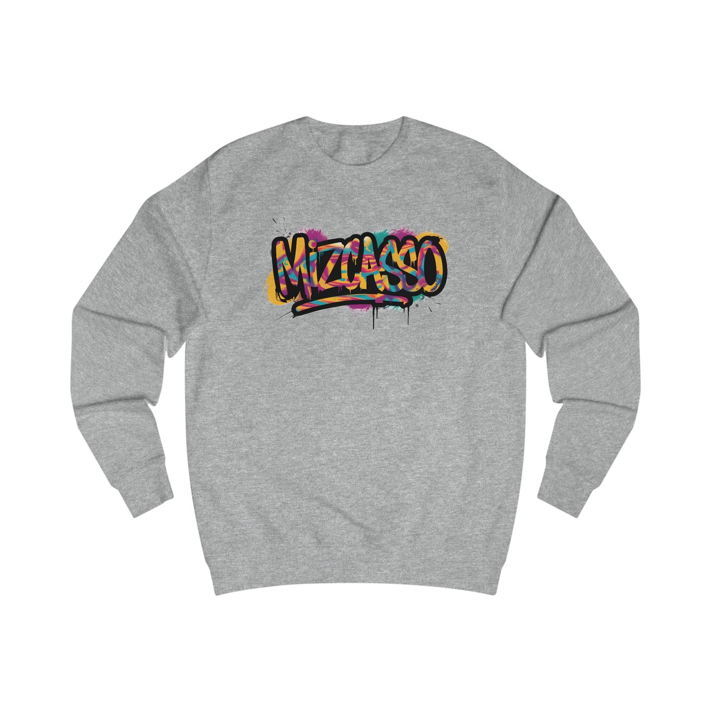 Urban Vibe Unisex Sweatshirt - Colorful Graffiti Design