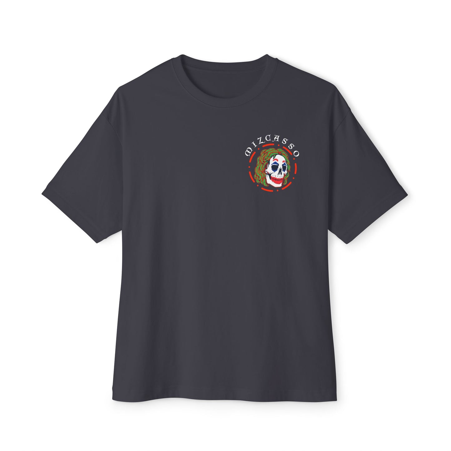 Fashionism Graphic Tee — "Mizcasso To The Bone" Oversized Boxy Shirt