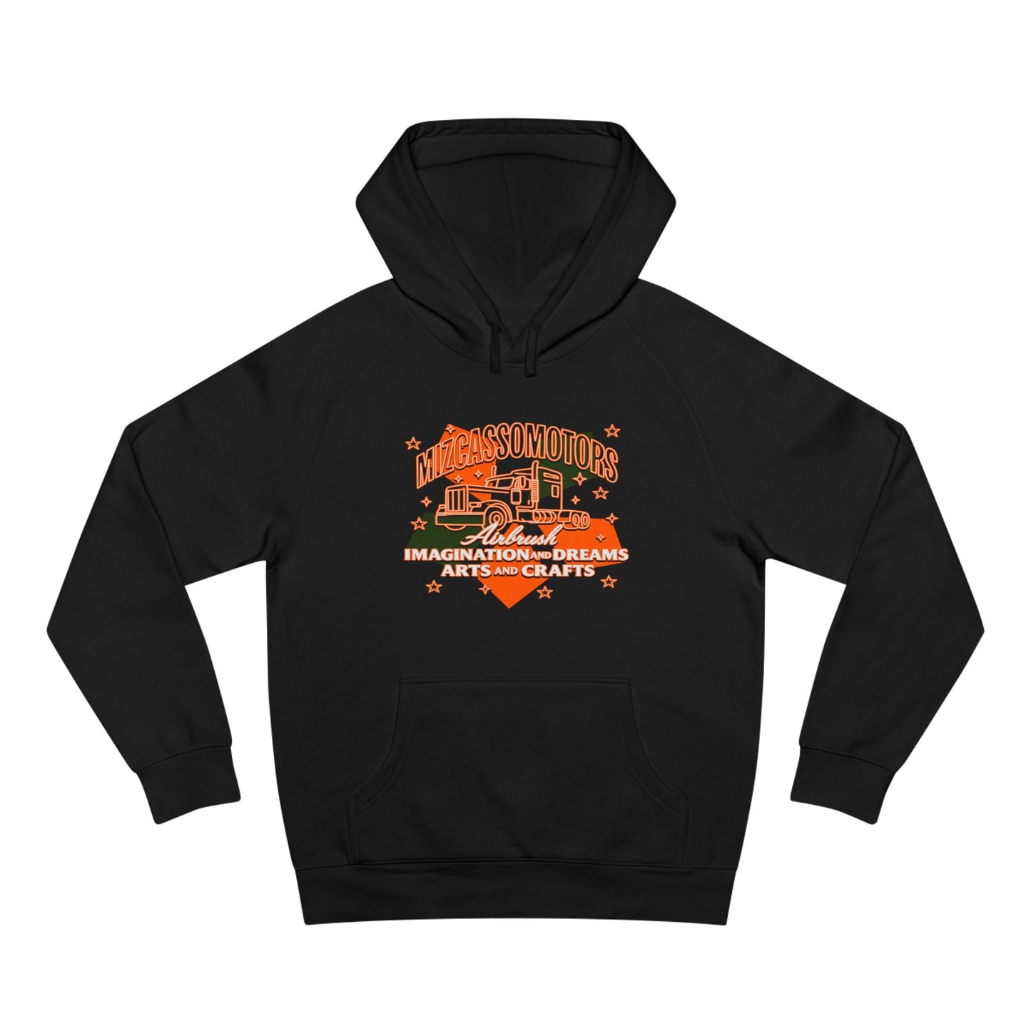 Retro Camper Hoodie — Imagination Dream Team Graphic