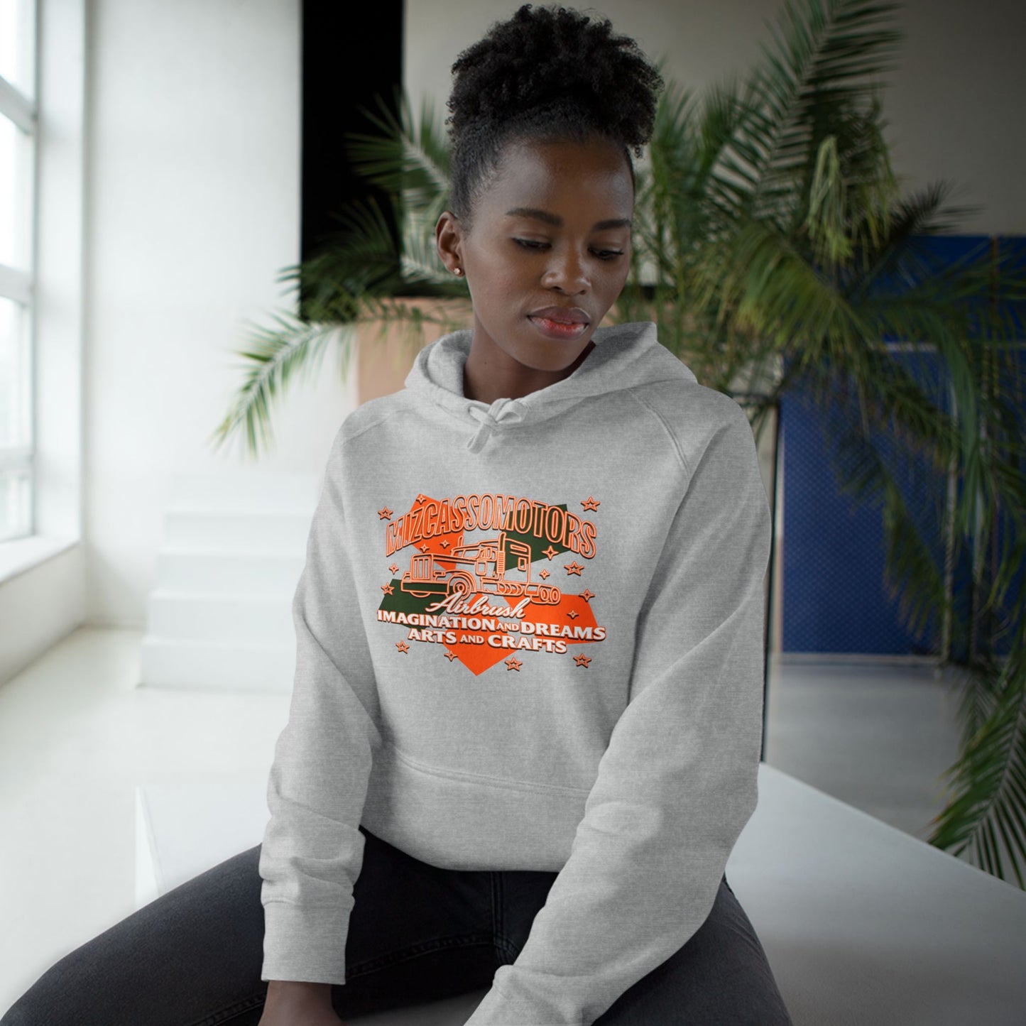 Retro Camper Hoodie — Imagination Dream Team Graphic