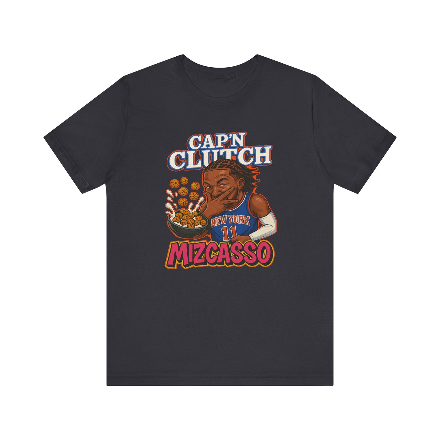 Cap’n Clutch Graphic Tee - Unisex Jersey Short Sleeve Shirt for Sports Fans