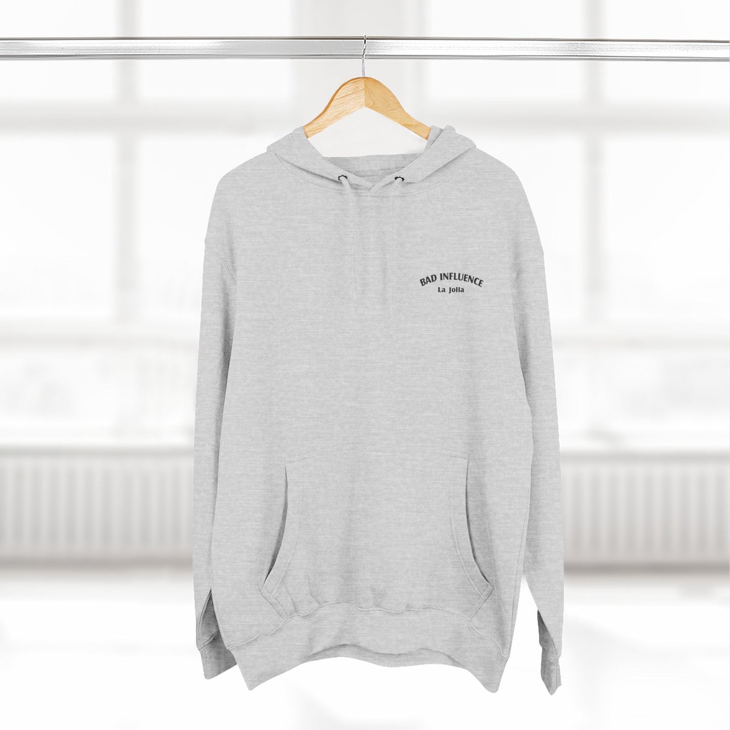 Bad influence Boat Graphic Hoodie — "Bad Influence" La Jolla Yacht Crewneck