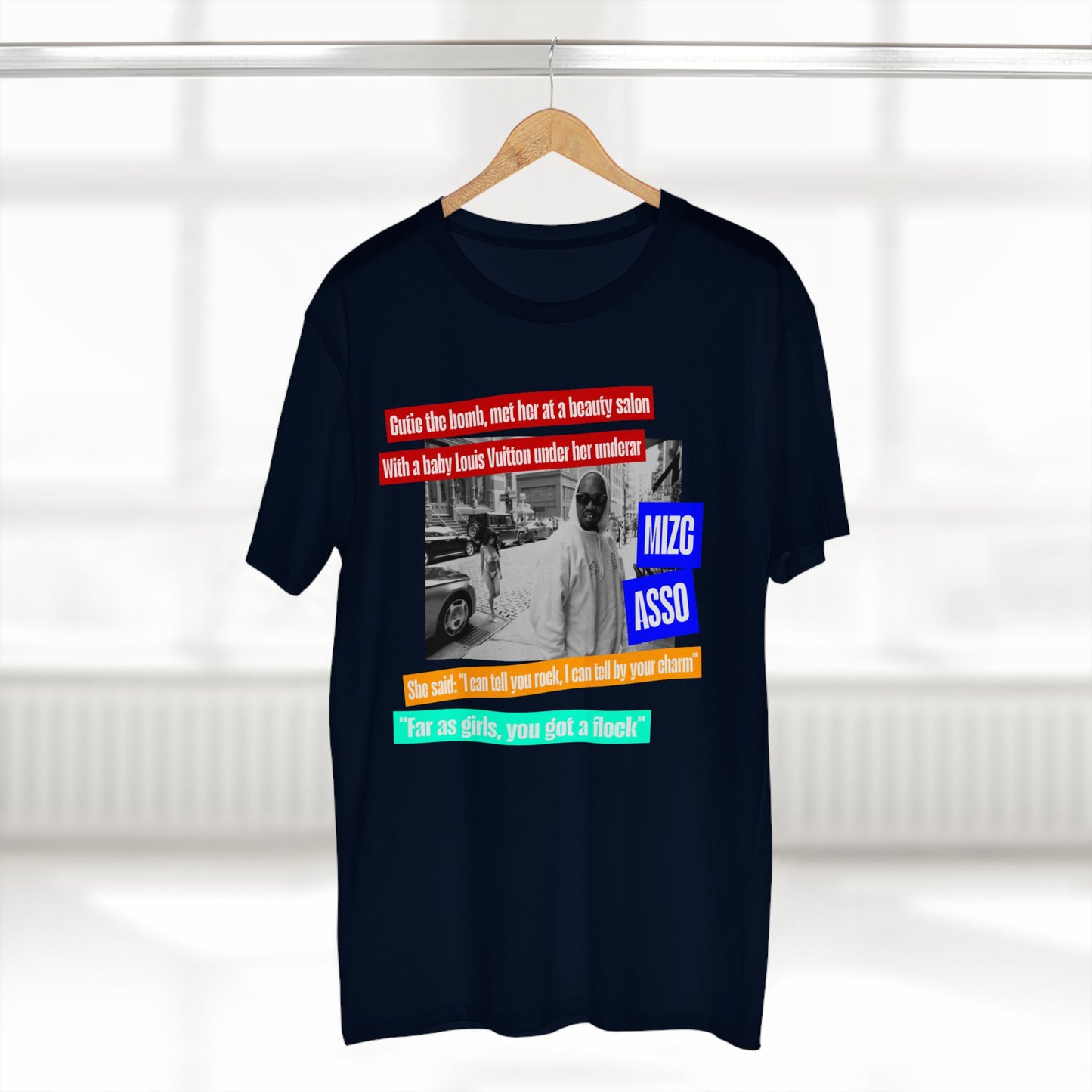 Urban Statement Tee, Graphic T-Shirt, Fashionable Tee, Casual Wear, Gift for Him/Her, Streetwear Style