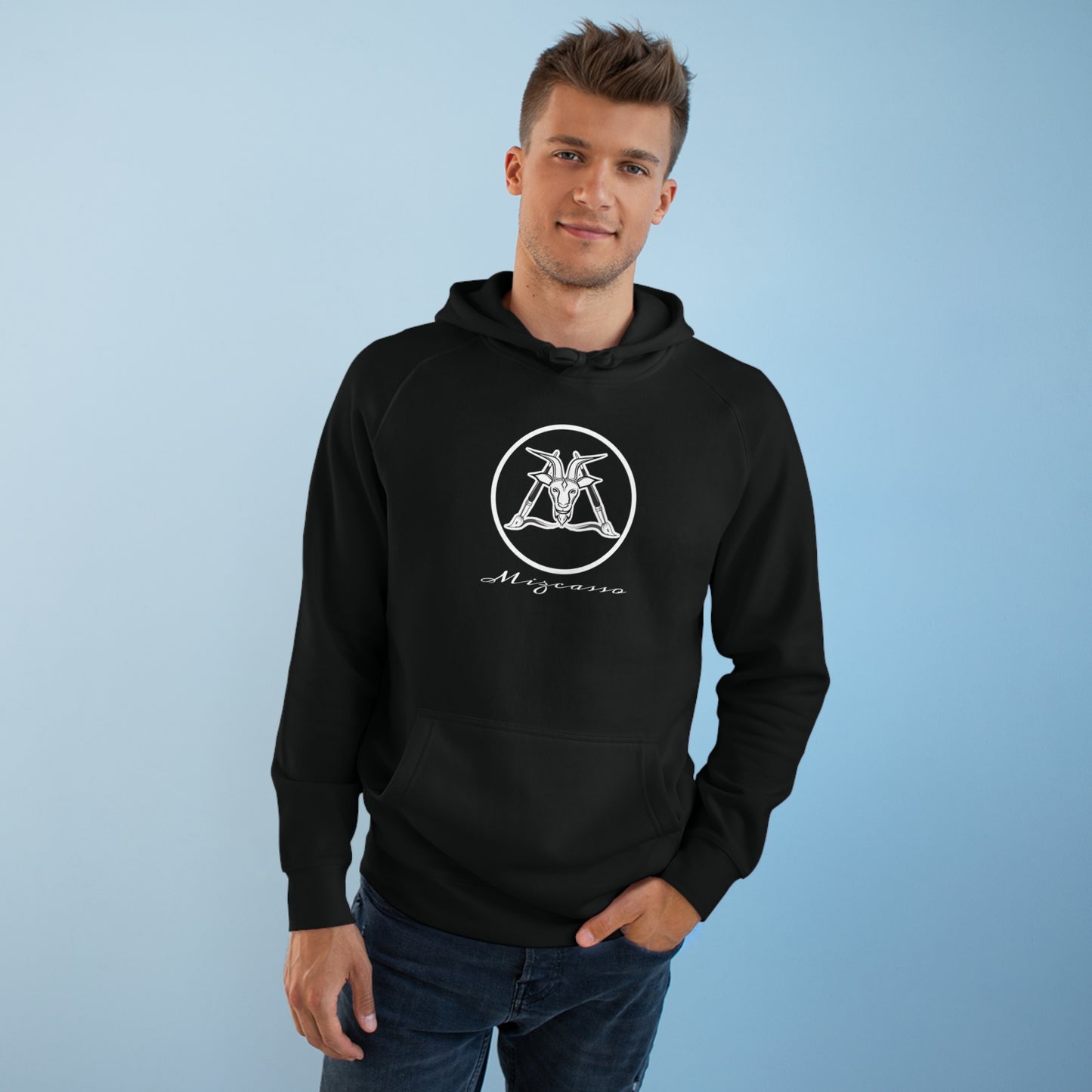 Mizcasso logo brand Unisex Supply Hoodie