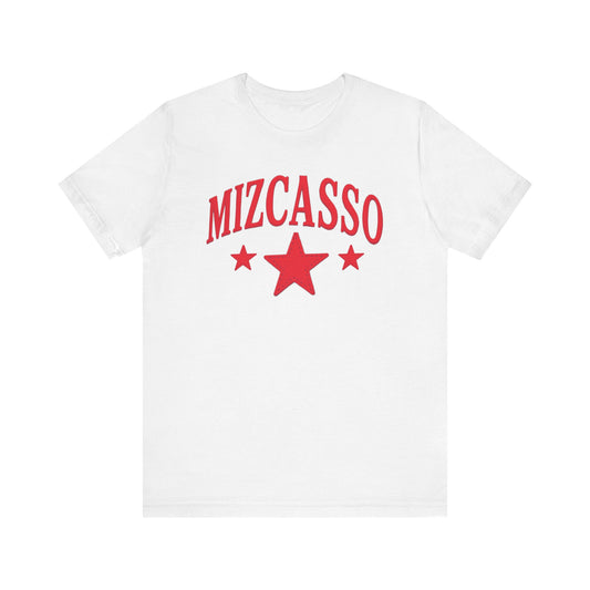 Mizcasso Star Unisex Jersey Tee - Casual Graphic T-Shirt