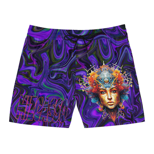 Men's Mid-Length Swim Shorts (AOP)