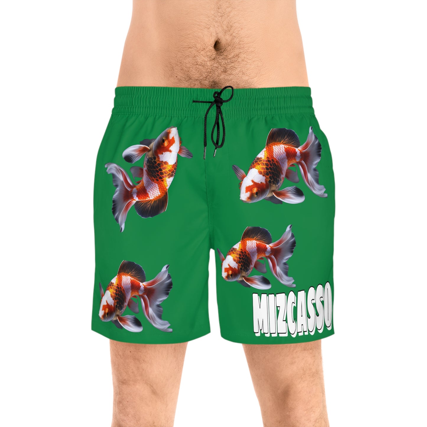 Men's Mid-Length Swim Shorts (AOP)