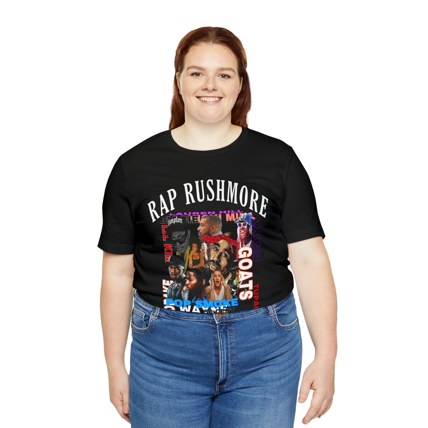 Rap RushMore  Short Sleeve Tee