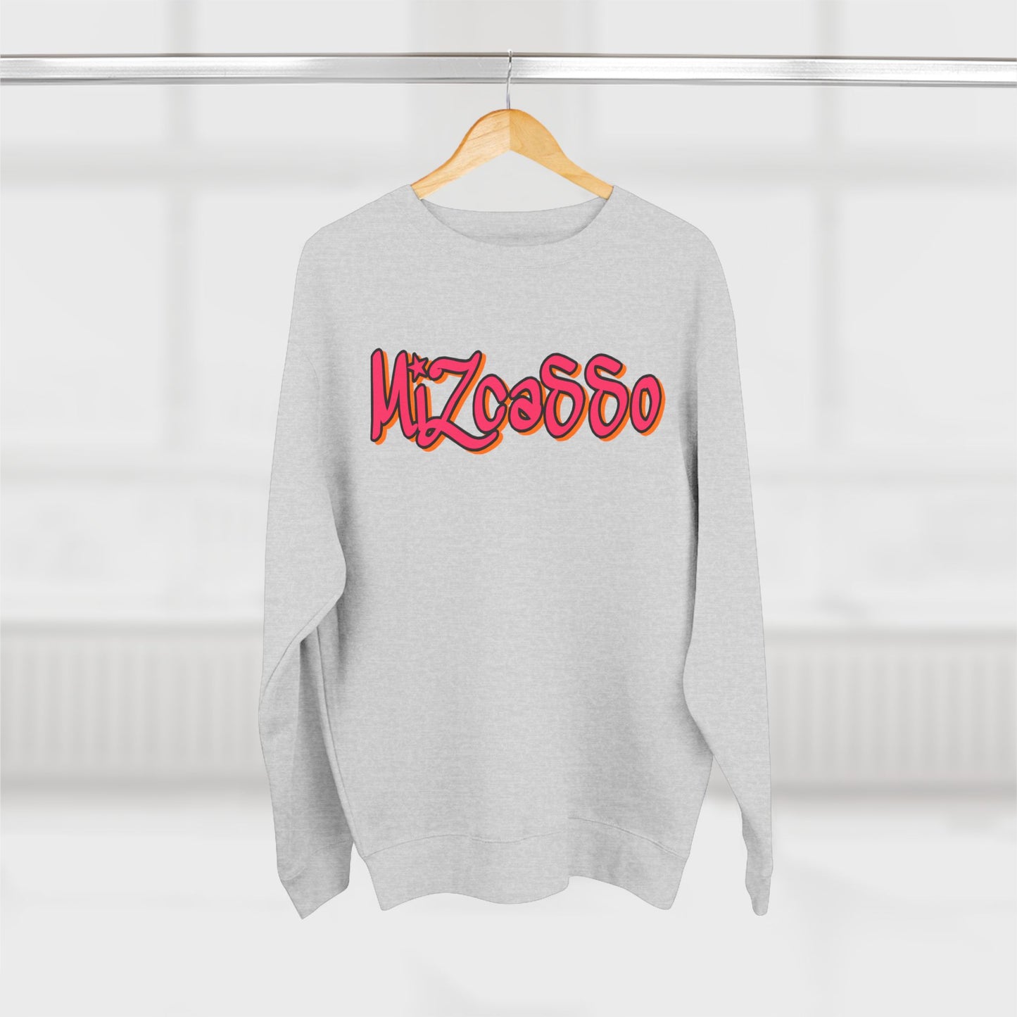 Trendy Unisex Crewneck Sweatshirt with Bold Design - Perfect for Casual Outings and Everyday Comfort