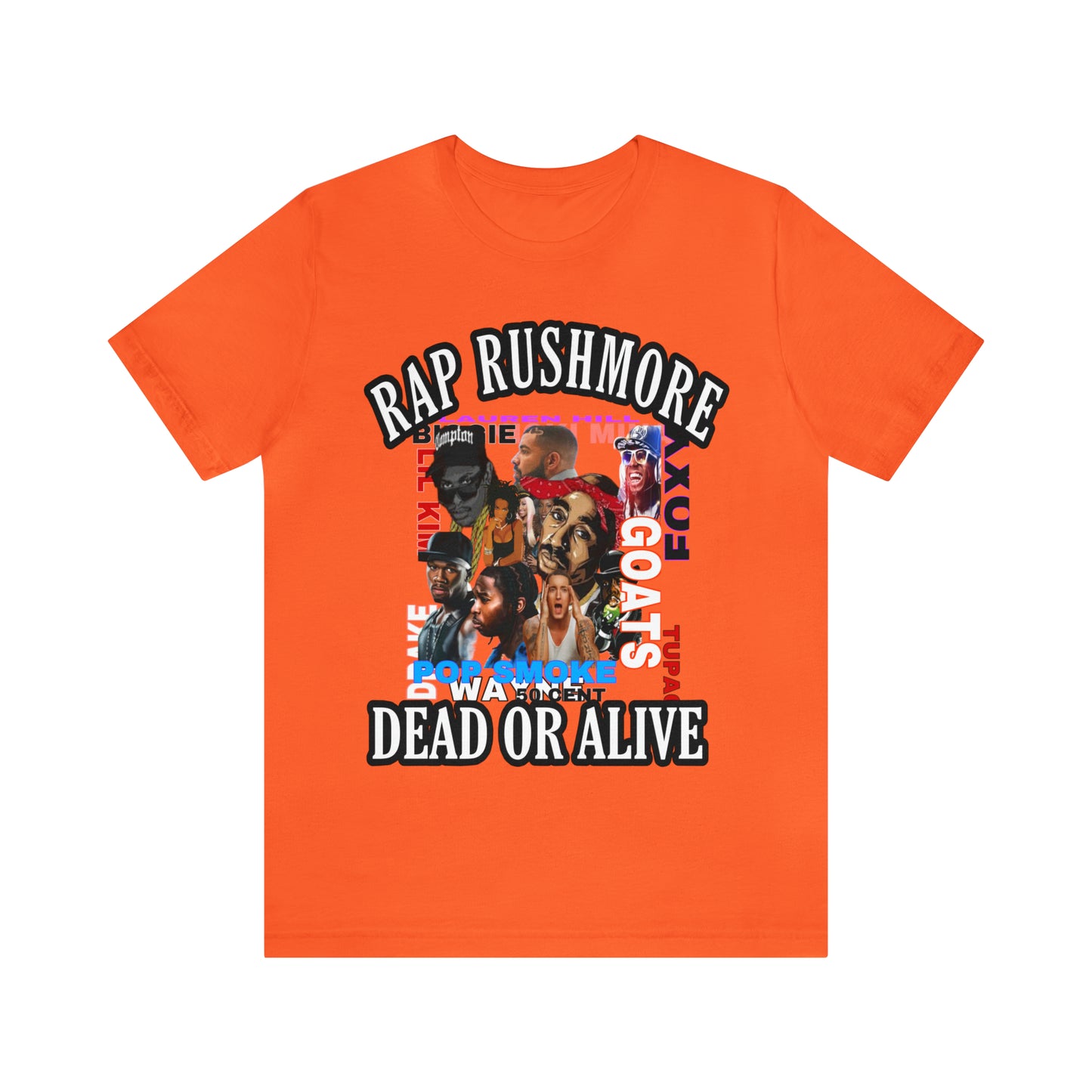 Rap RushMore  Short Sleeve Tee