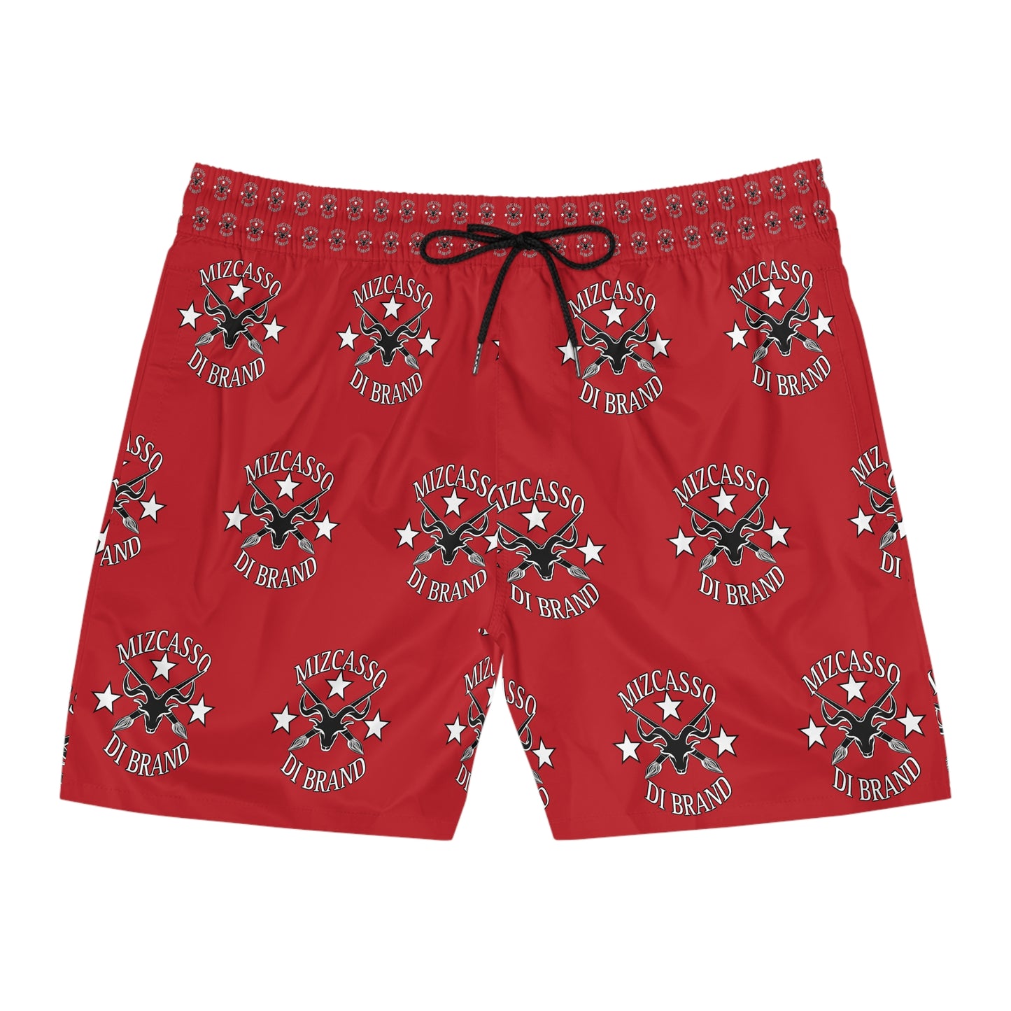 Men's Mid-Length Swim Shorts (AOP)