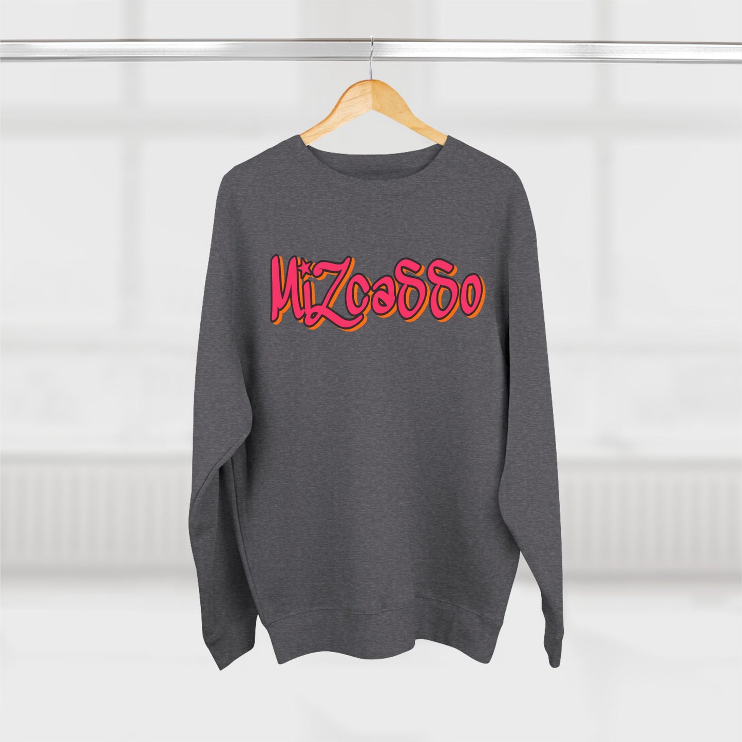 Trendy Unisex Crewneck Sweatshirt with Bold Design - Perfect for Casual Outings and Everyday Comfort