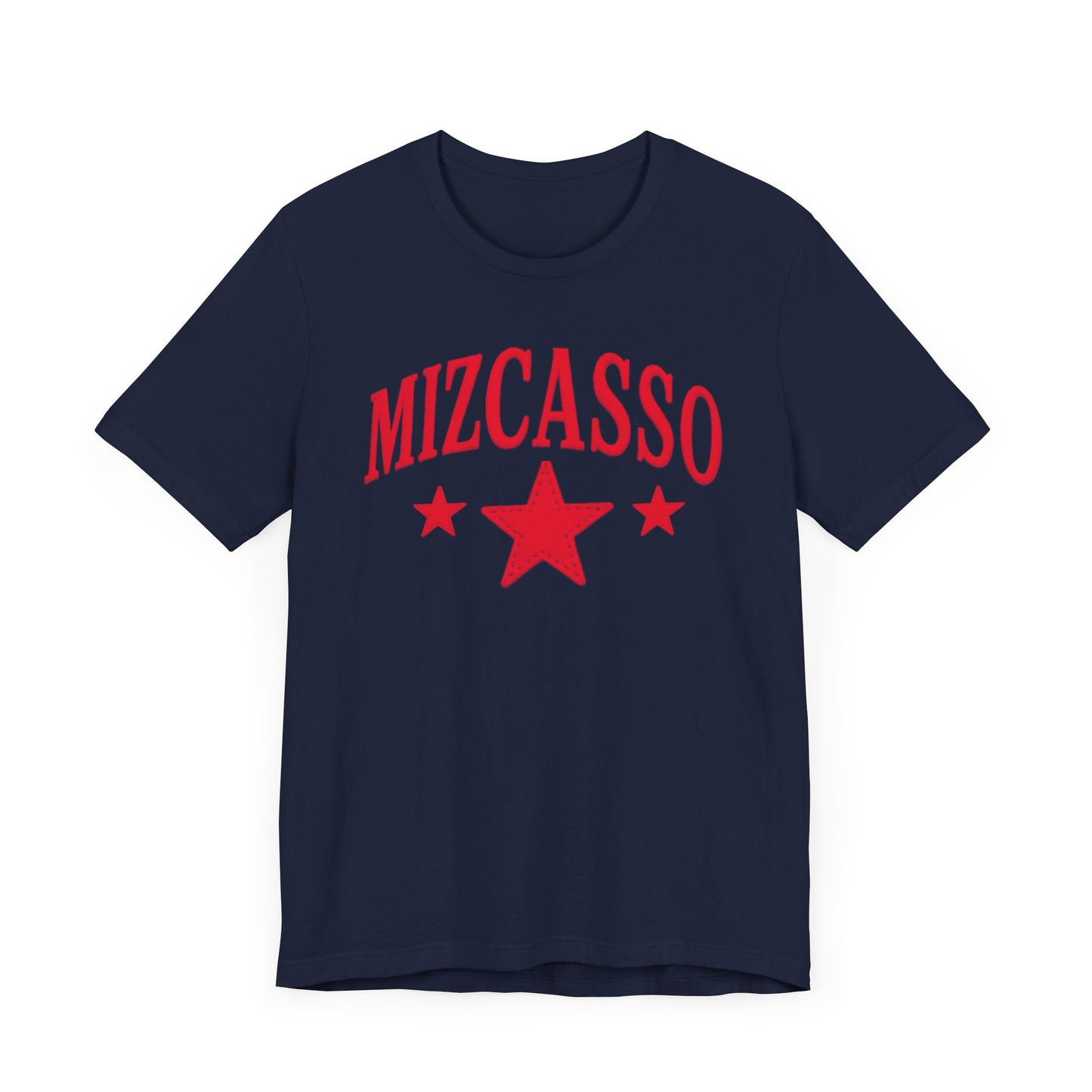 Mizcasso Star Unisex Jersey Tee - Casual Graphic T-Shirt