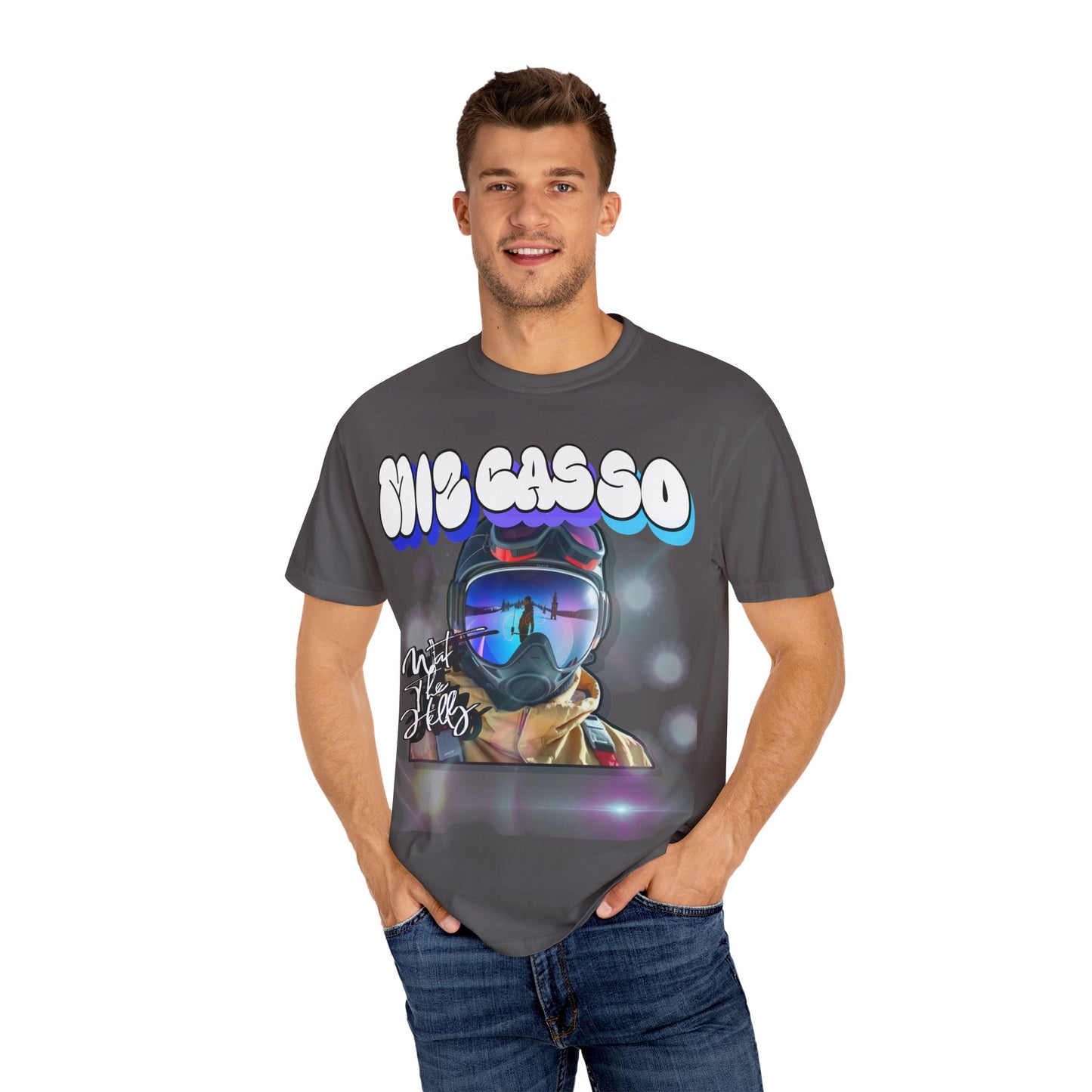 Unisex Garment-Dyed T-Shirt with Cool Graphic Design - Perfect for Trendy Casual Outfits