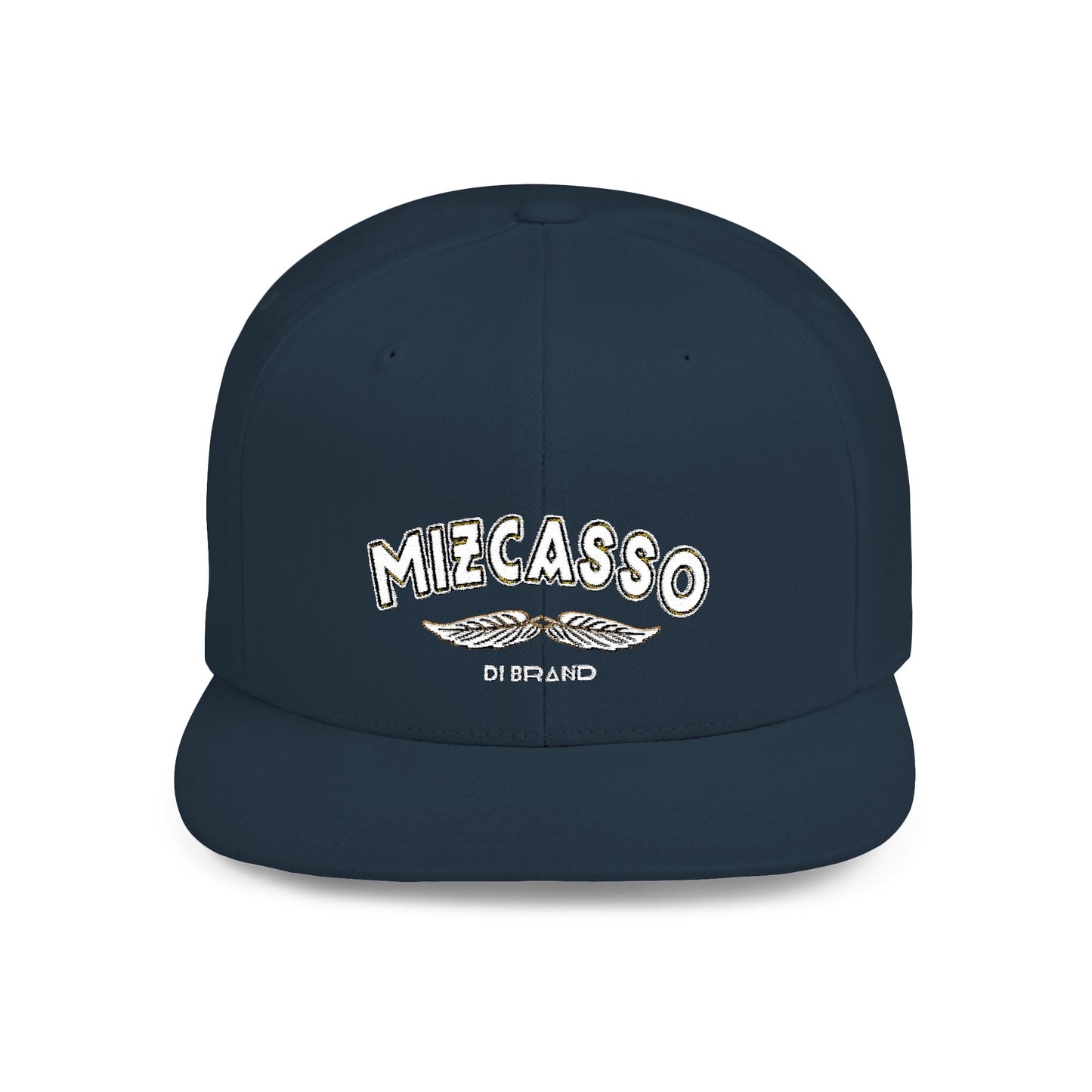 MIECASSO Flat Bill Snapback Cap - Stylish Casual Headwear