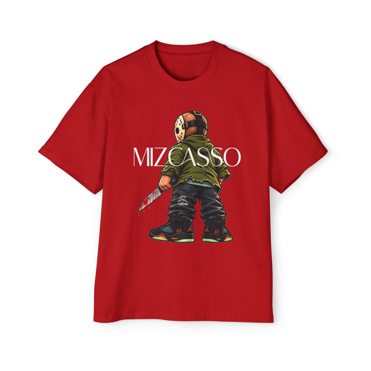 Men’s “CASS” Hockey Mask Skateboarder Graphic Tee