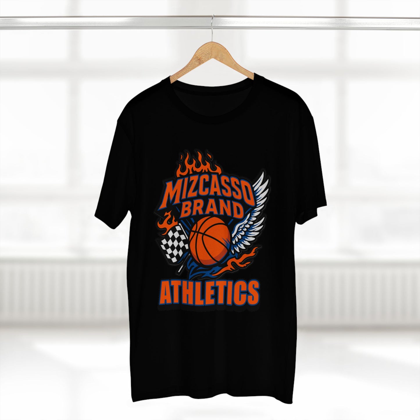 Mizcasso Brand Athletics Fireball Tee - Perfect for Sports Enthusiasts