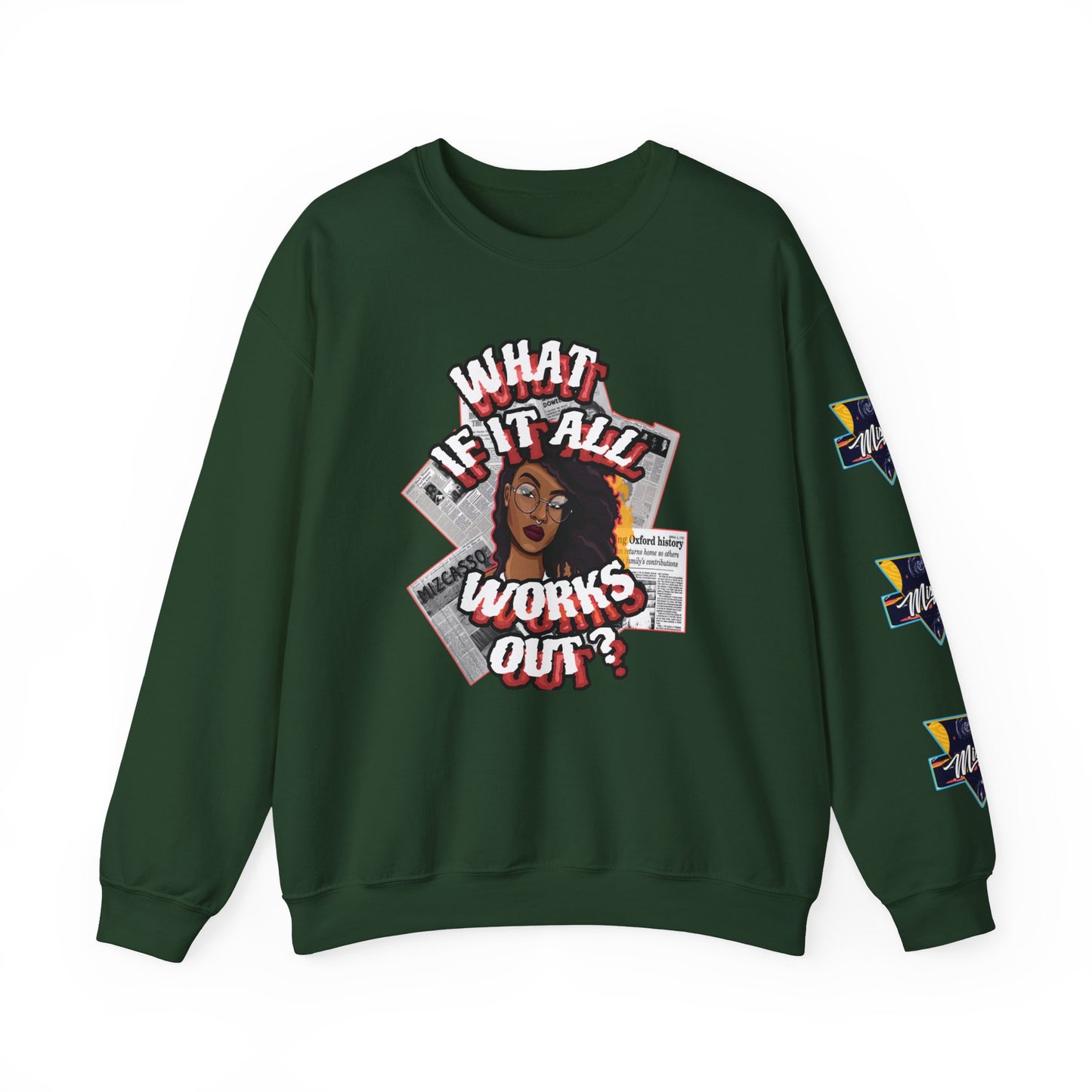 Black Girls rock Crewneck Sweatshirt