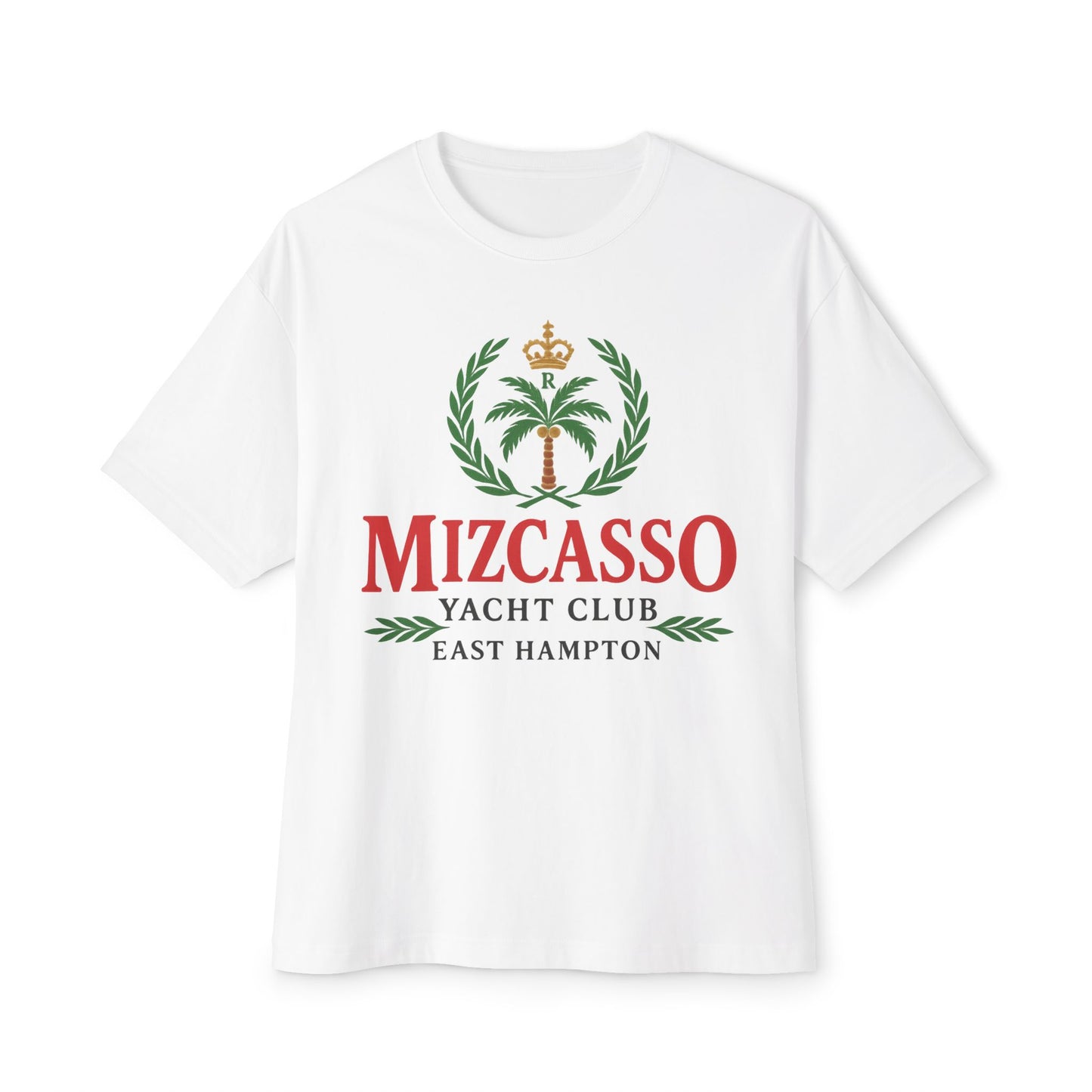 Mizcasso Yacht Club Oversized Tee - Casual Summer Style