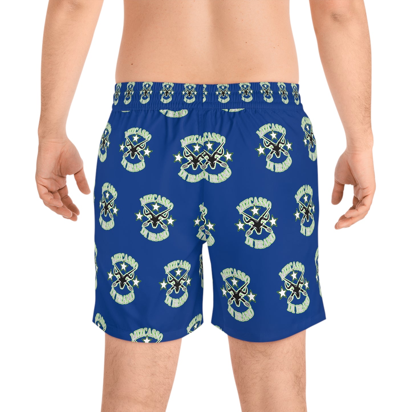 Men's Mid-Length Swim Shorts (AOP)