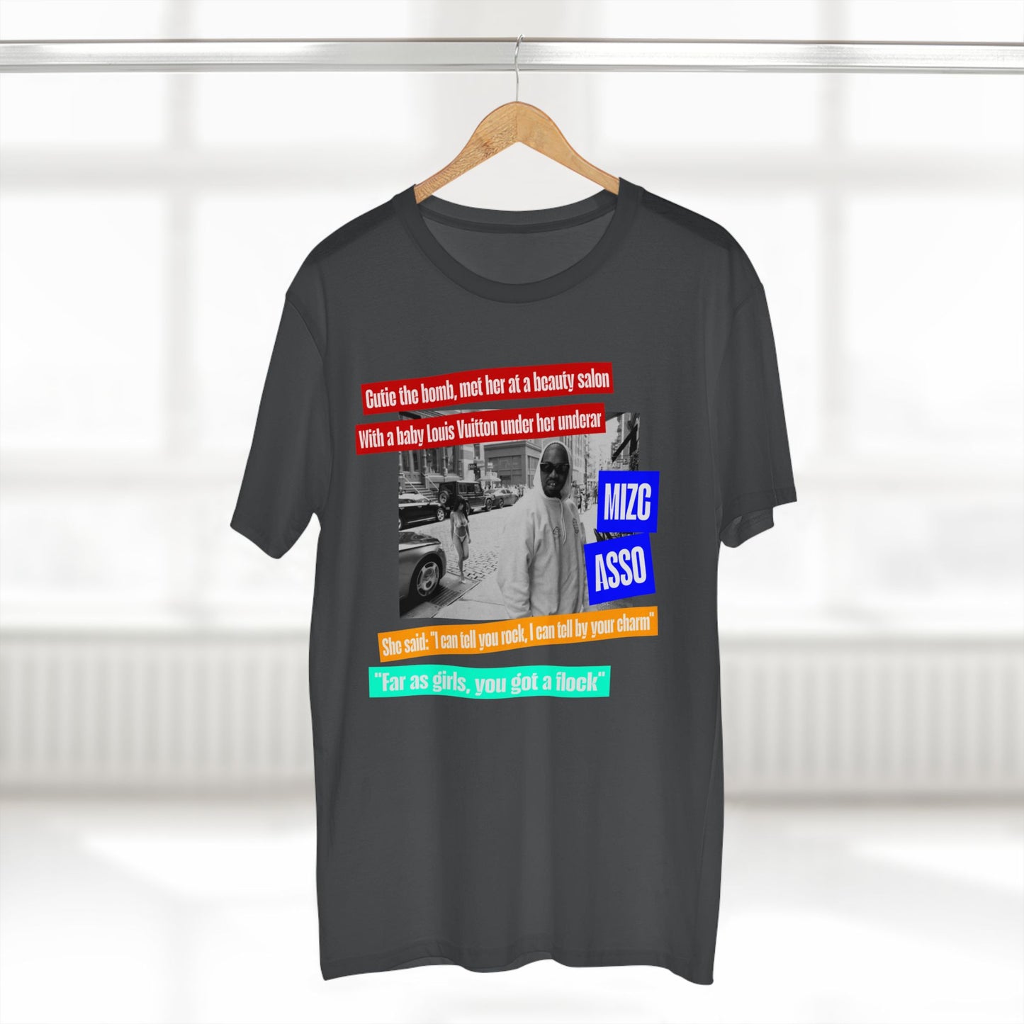 Urban Statement Tee, Graphic T-Shirt, Fashionable Tee, Casual Wear, Gift for Him/Her, Streetwear Style