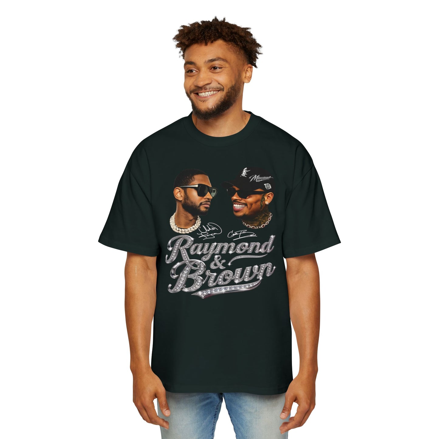 Raymond & Brown Tour Tee — Men's Oversized Graphic T-Shirt
