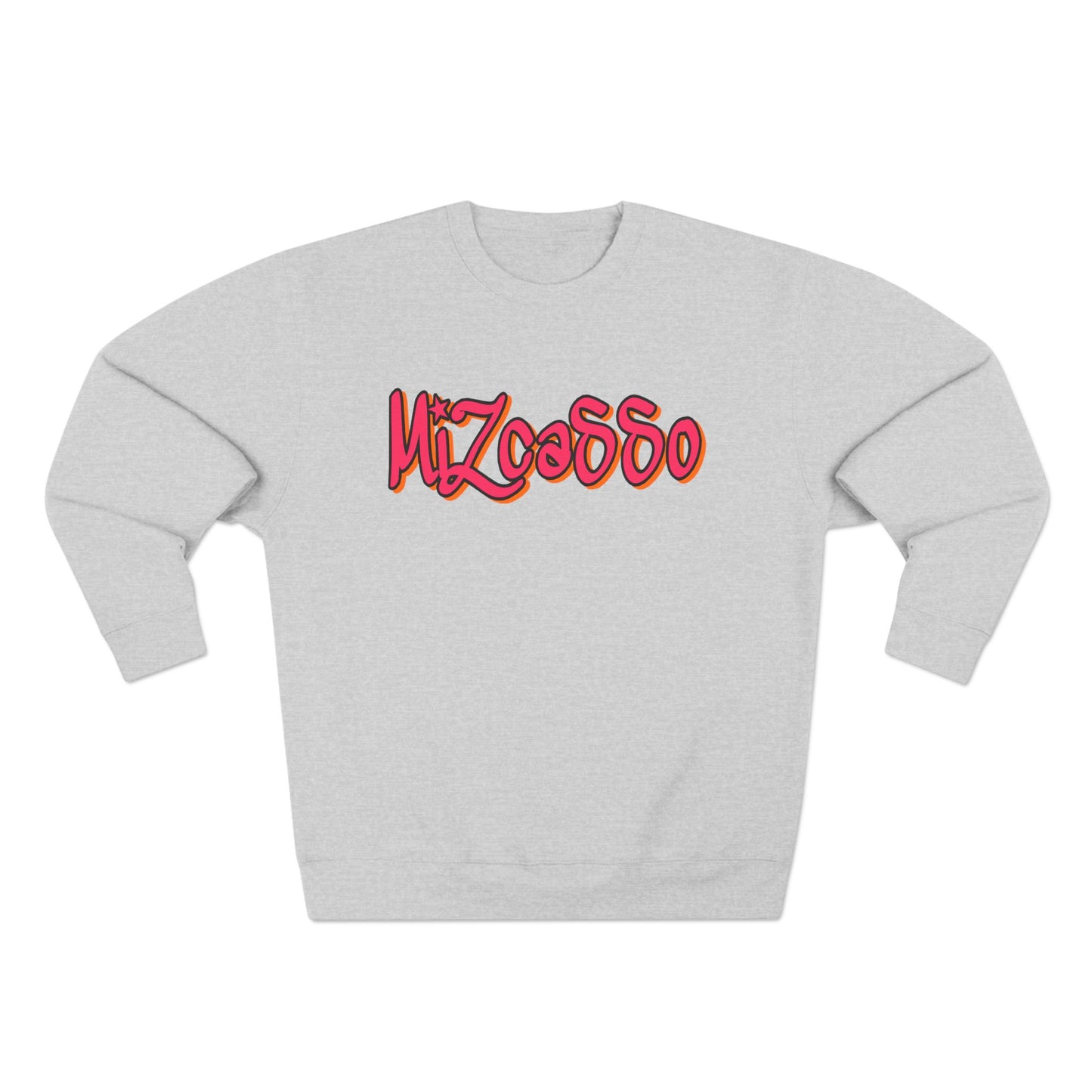 Trendy Unisex Crewneck Sweatshirt with Bold Design - Perfect for Casual Outings and Everyday Comfort