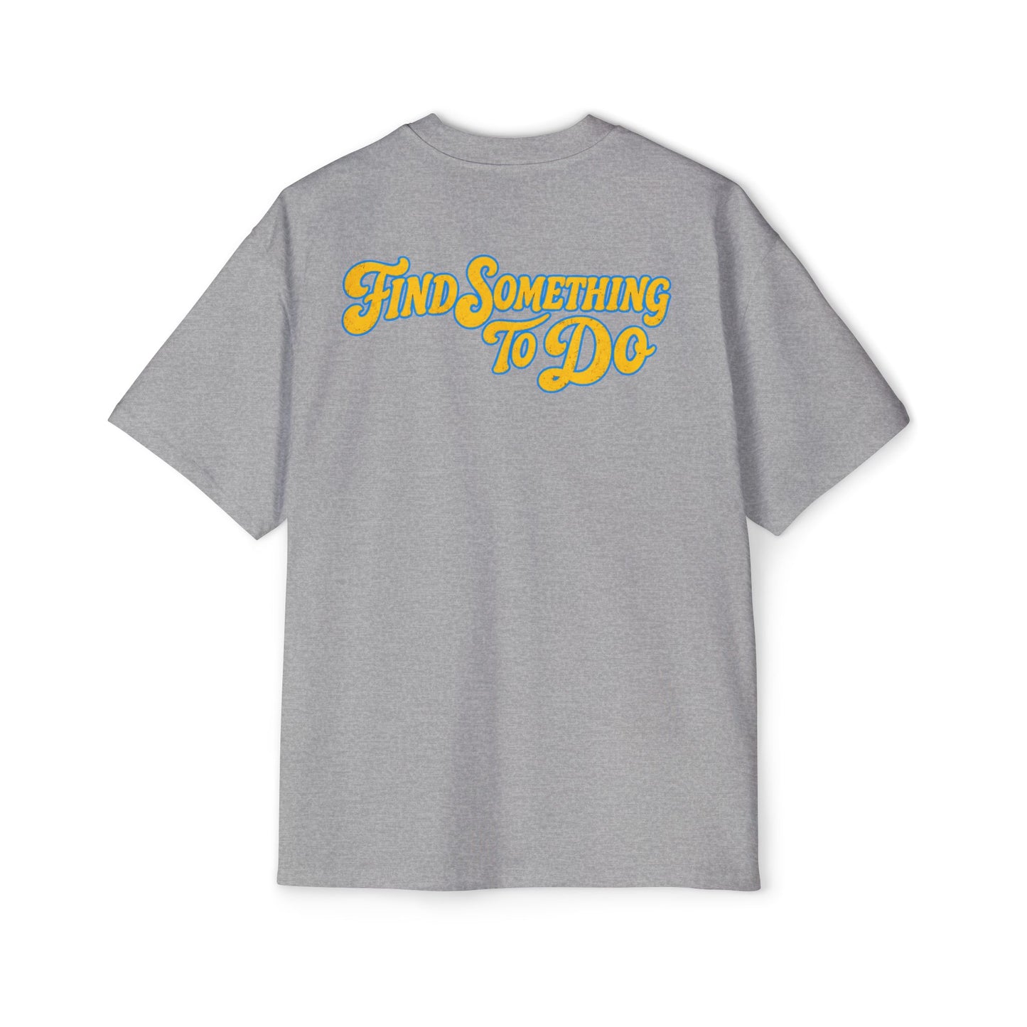 Graphic Tee — "Outside Ain't Nothing To Do / Find Something To Do" Vintage Rain Umbrella Design